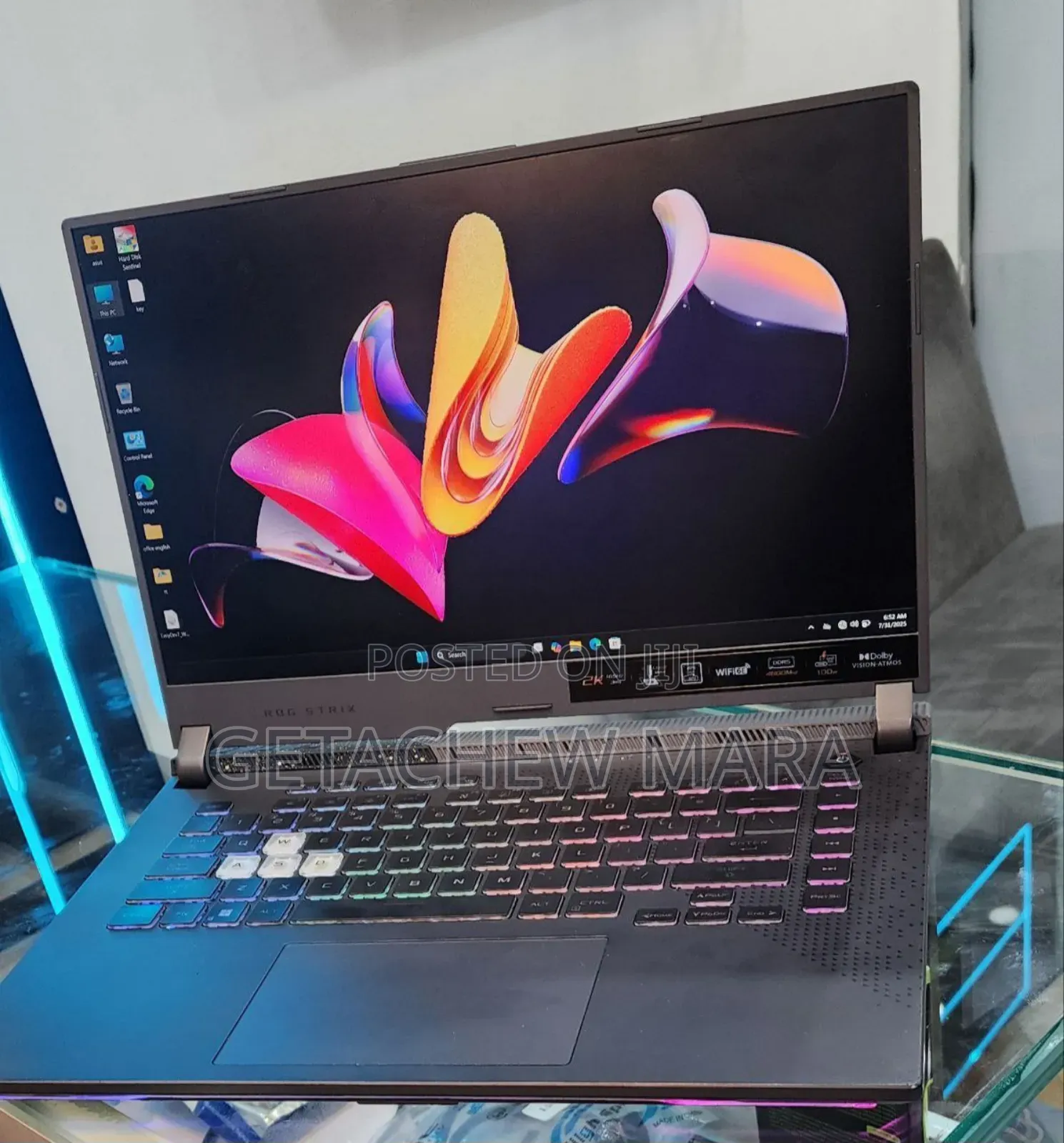 New Laptop Asus ROG Strix G15 16GB AMD Ryzen 7 SSD 512GB