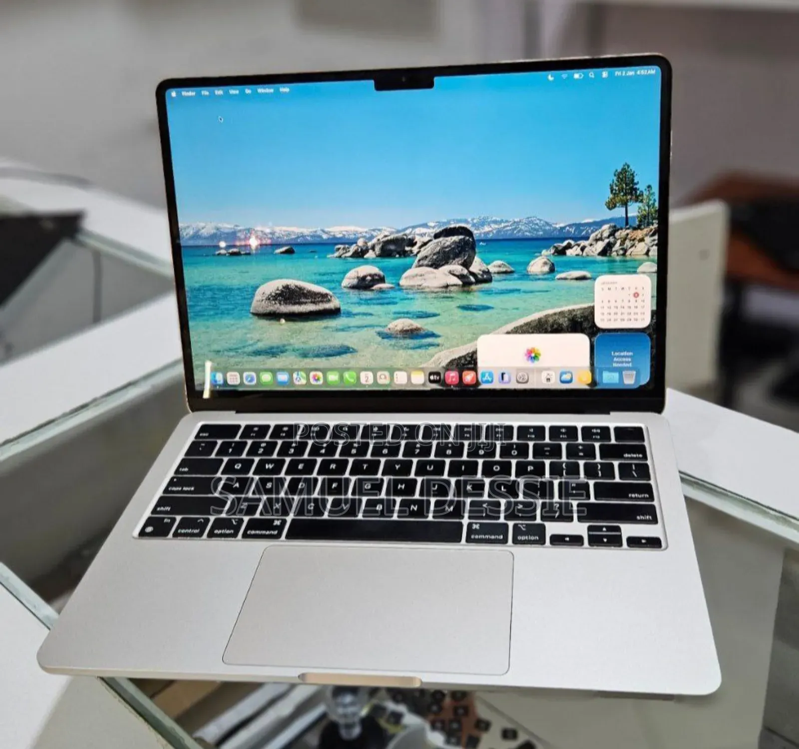 New Laptop Apple MacBook Air 2022 M2 8GB Apple M2 SSD 256GB