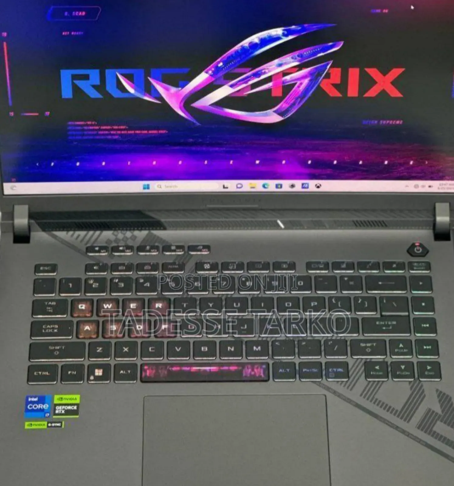 New Laptop Asus ROG Strix G16 G614 16GB Intel Core I9 SSD 1T