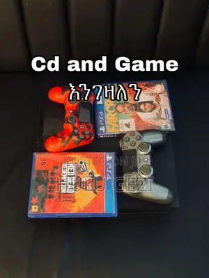 Cd and Game Gta Ps4