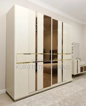 Modern High Quality Closet ( ቁምሣጥን ) Sliding Door 2meter Width