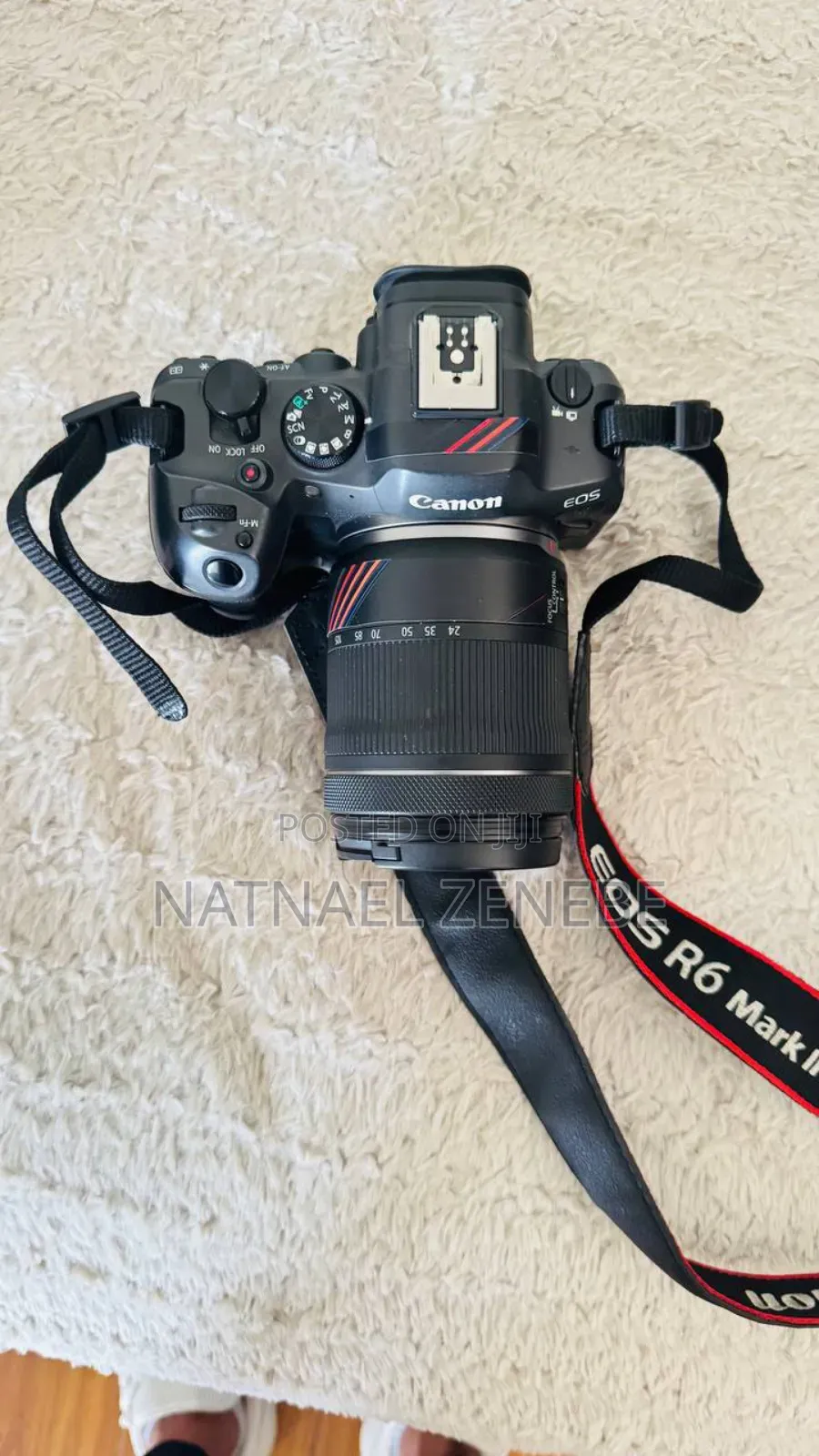 Canon R6 Mark 2 Red Lense