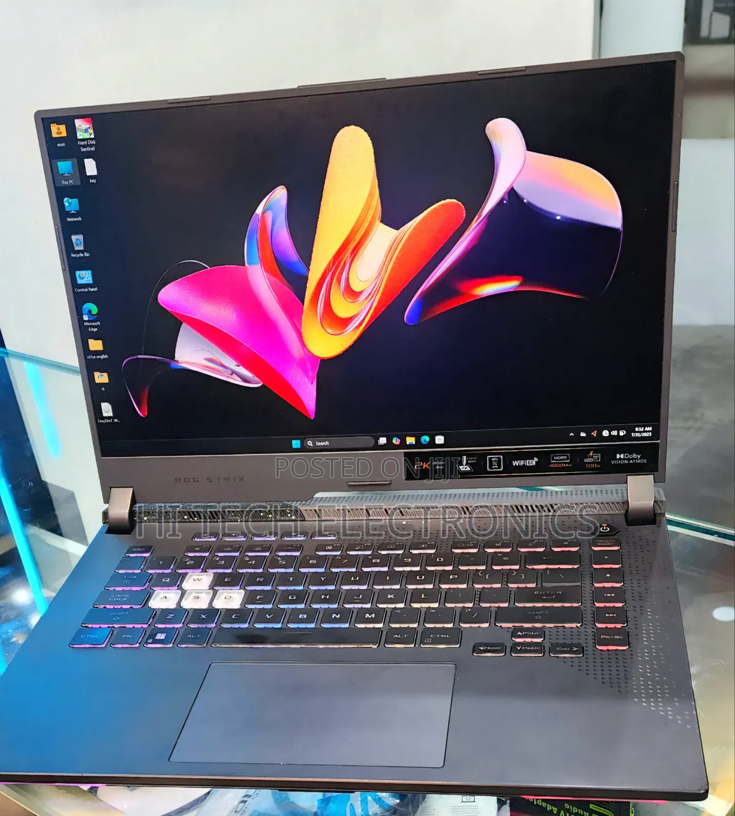 New Laptop Asus ROG Strix G15 16GB AMD Ryzen 7 SSD 512GB