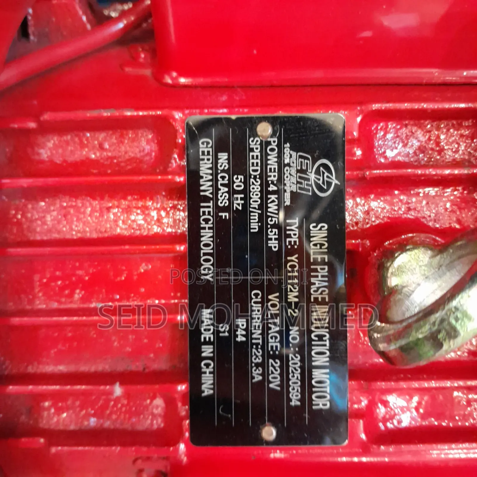 Electric Motor 5.5hp