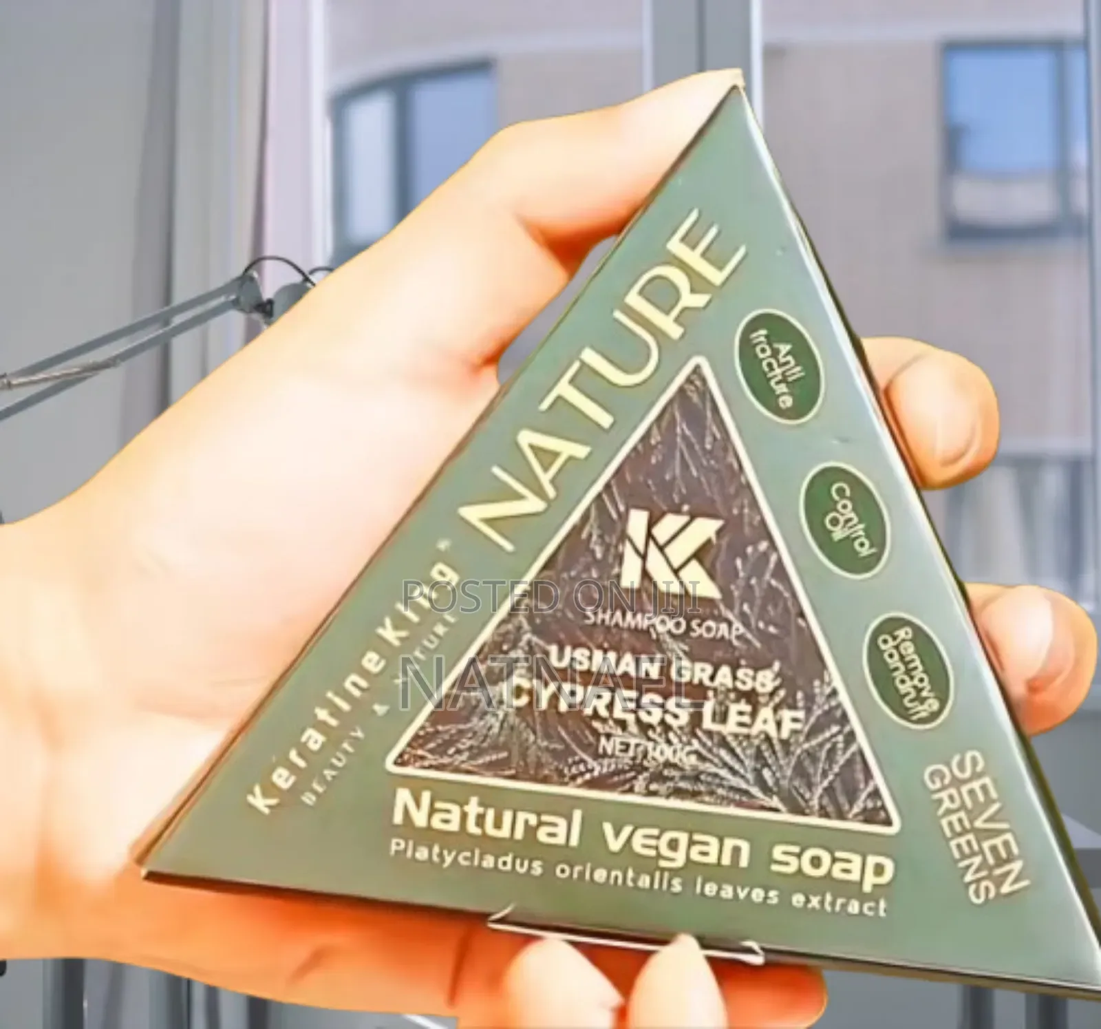 Nature Seven Green Herbal Shampoo Bar