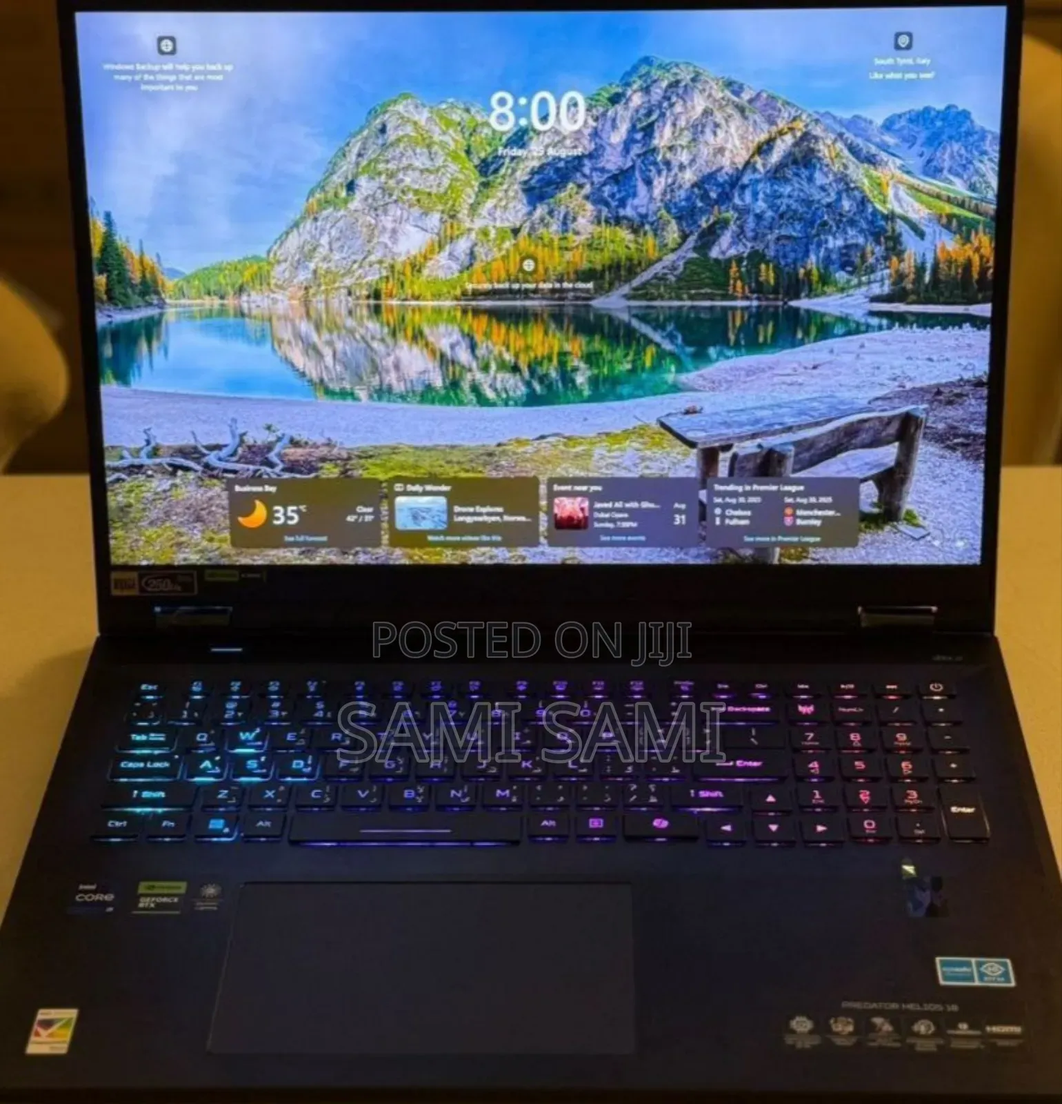 New Laptop Acer Predator Helios Neo 16 16GB Intel Core I9 SSD 1T