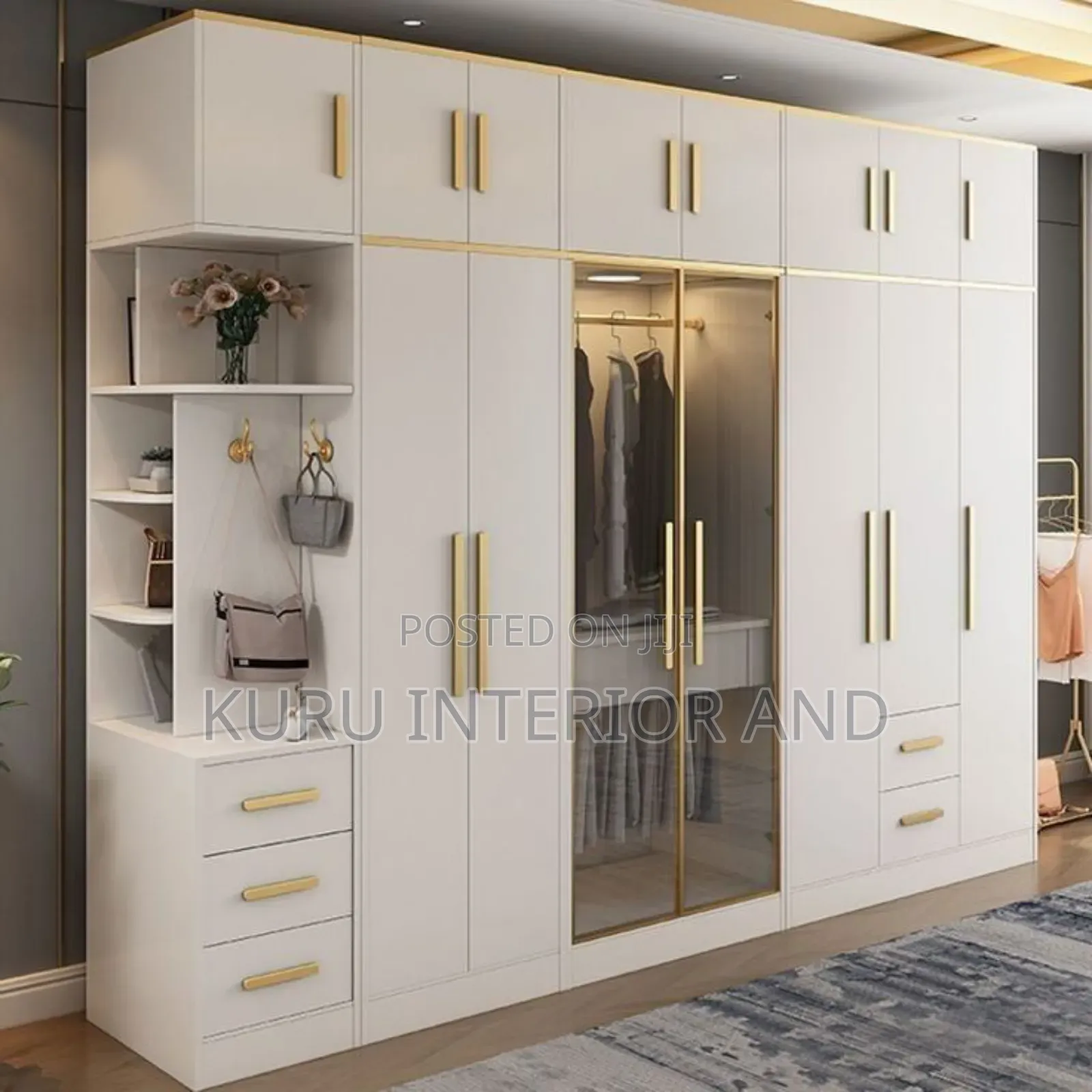 Modern High Quality Cupboard ( ቁምሣጥን ) With Many Options 18500 Per M2