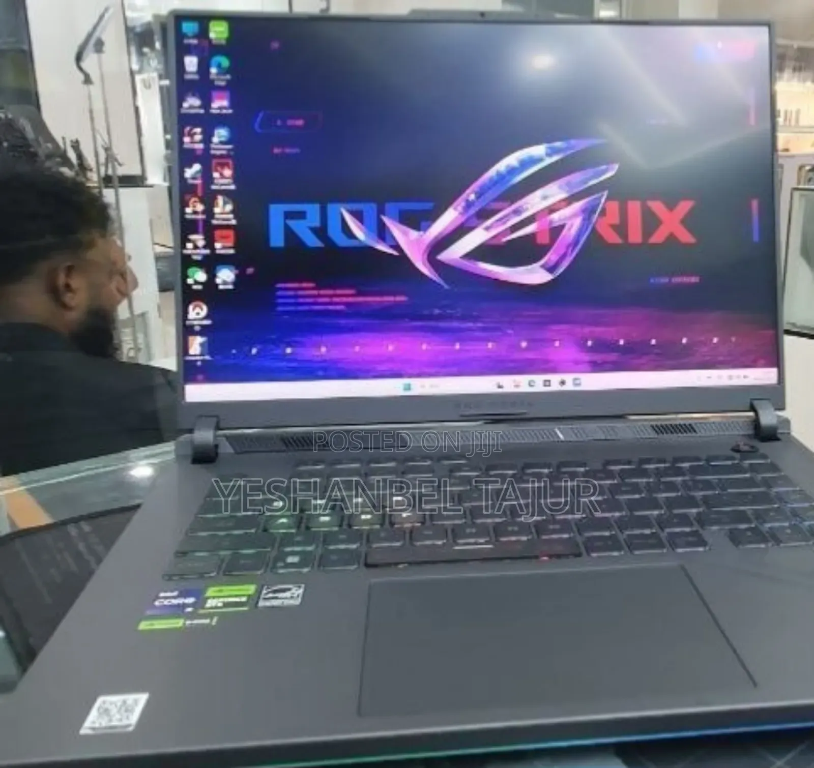 New Laptop Asus ROG Strix G16 G614 16GB Intel Core I9 SSD 1T