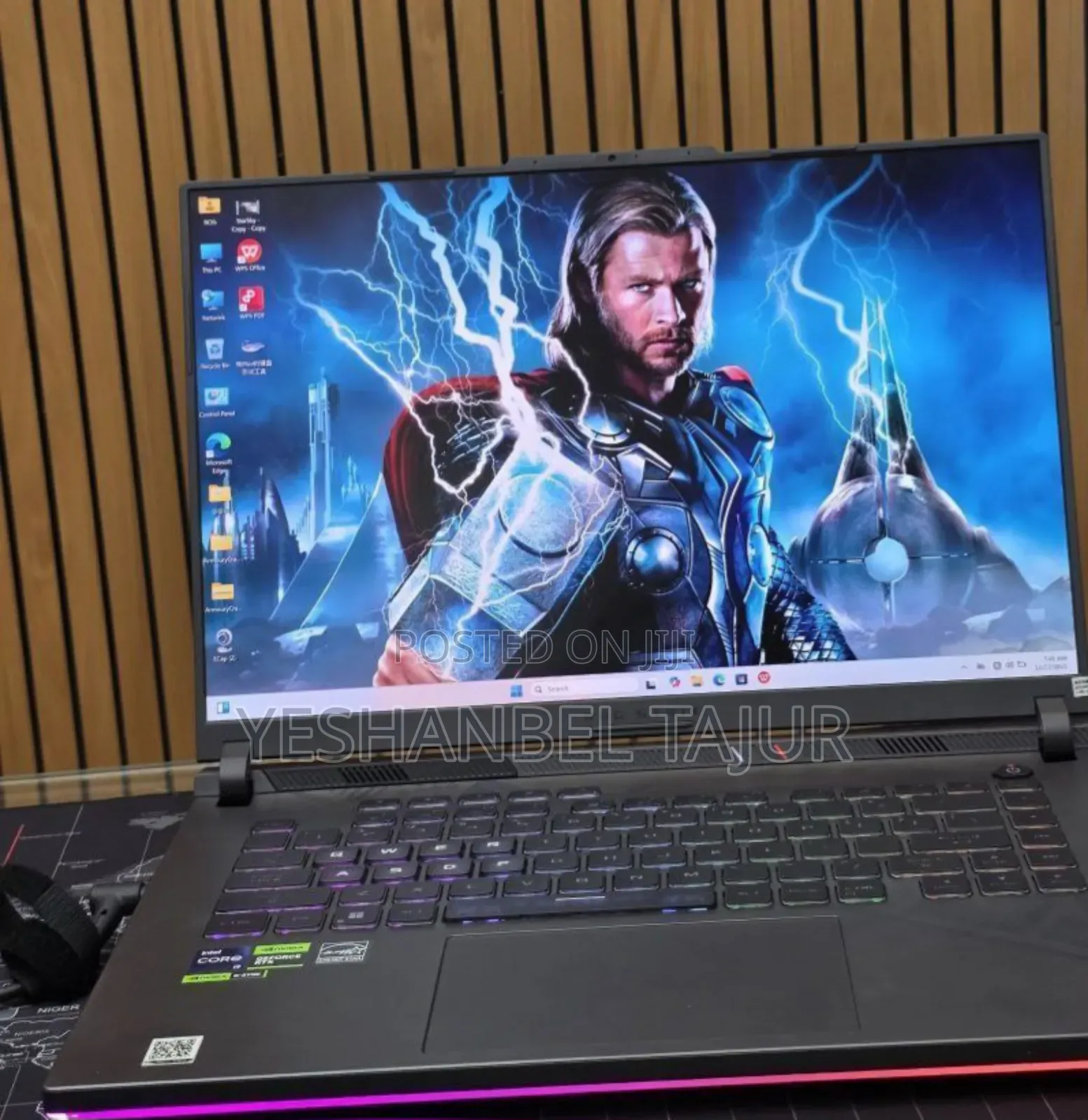 New Laptop Asus ROG Strix G16 G614 16GB Intel Core I9 SSD 1T
