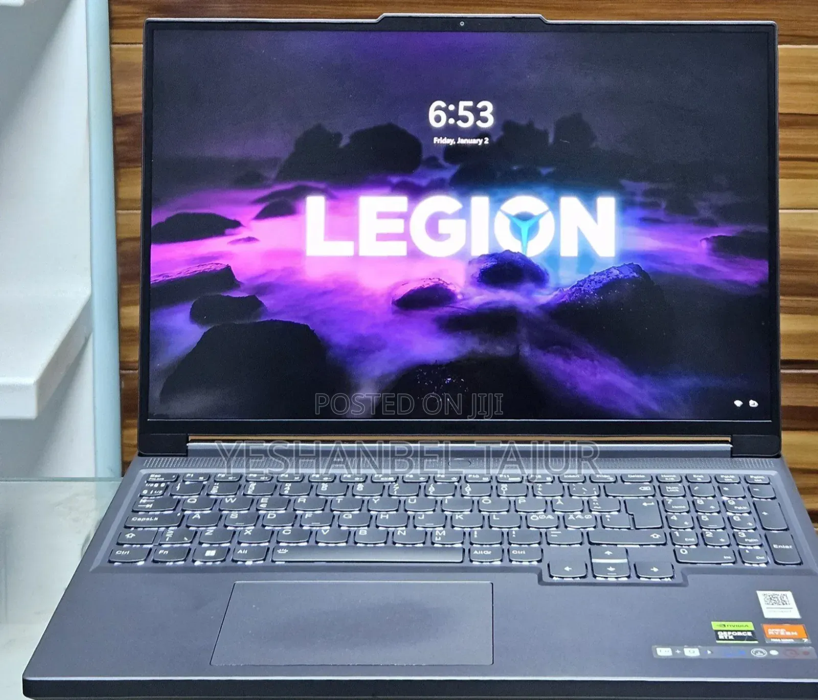 New Laptop Lenovo Legion 5 16GB AMD Ryzen 7 SSD 512GB