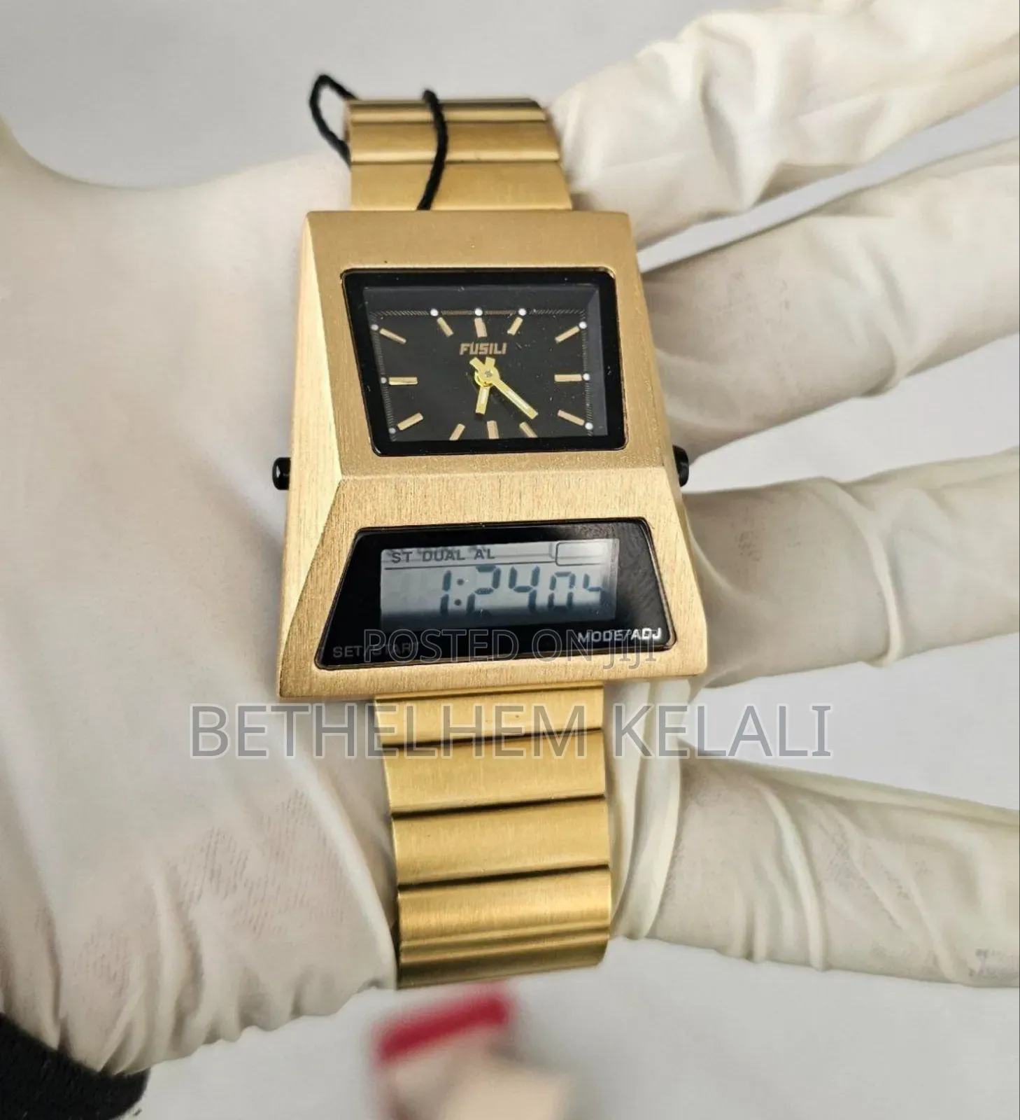 Pyramid Shape Watch