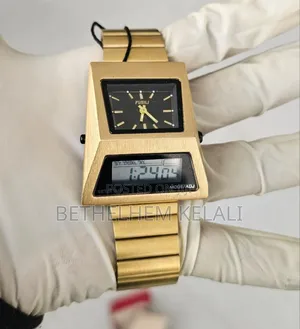 Pyramid Shape Watch