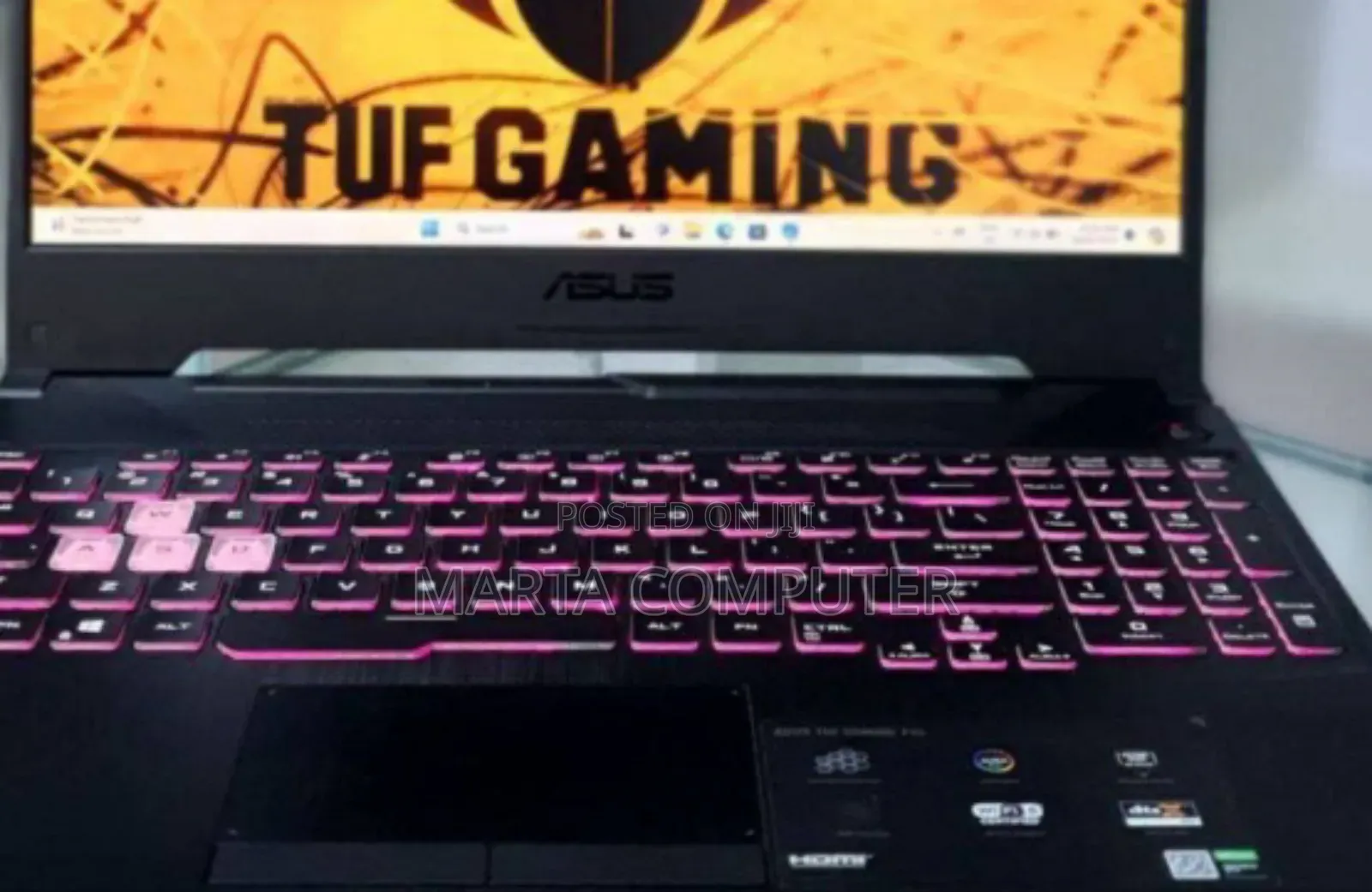 New Laptop Asus TUF Gaming A15 16GB Intel Core I5 SSD 512GB