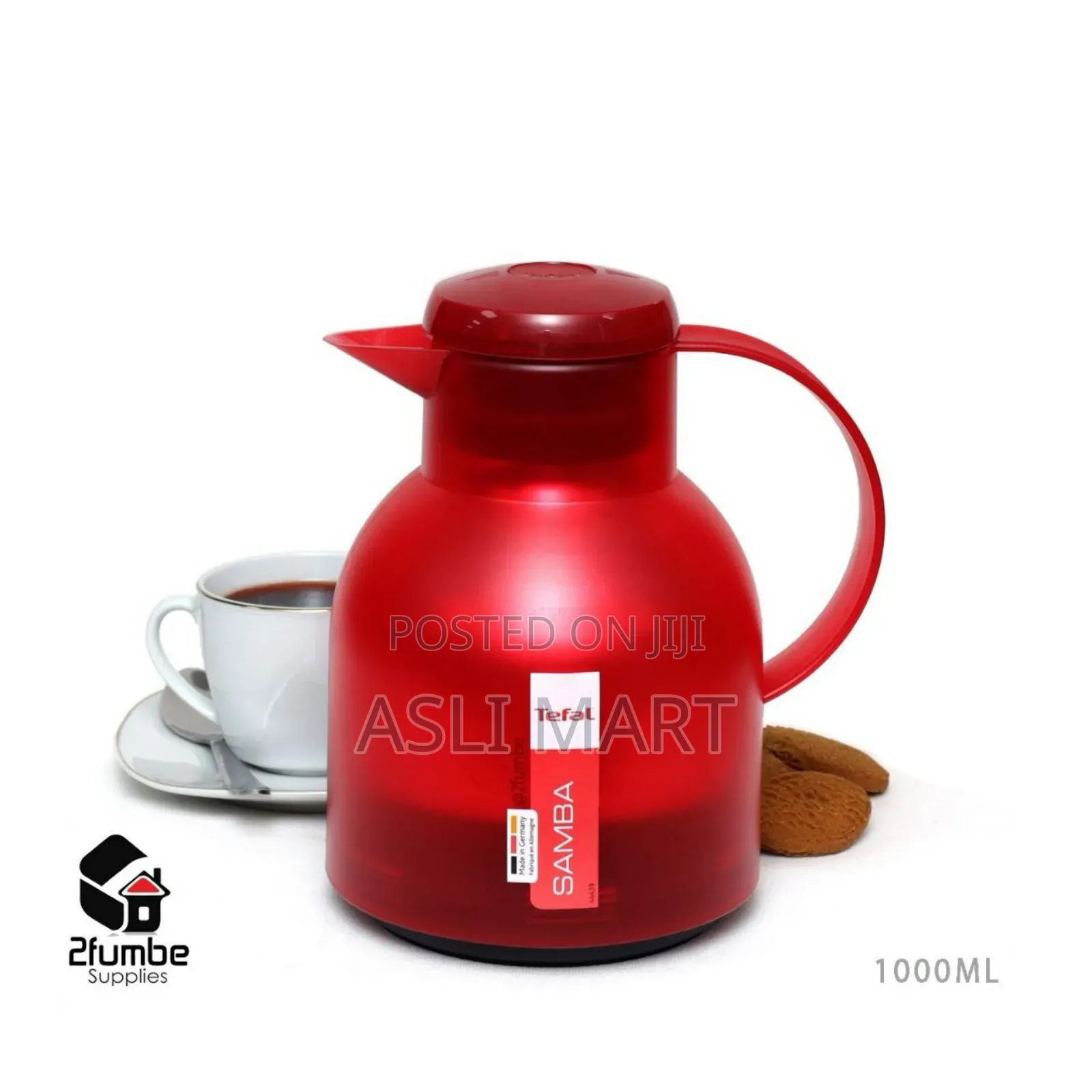Tefal Samba 1l Vacuum Jug Made in Germany