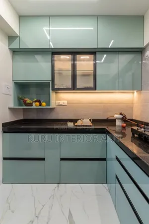 Modern Kitchen Cabinet High Quality With Many Option 21900 Birr Per M2