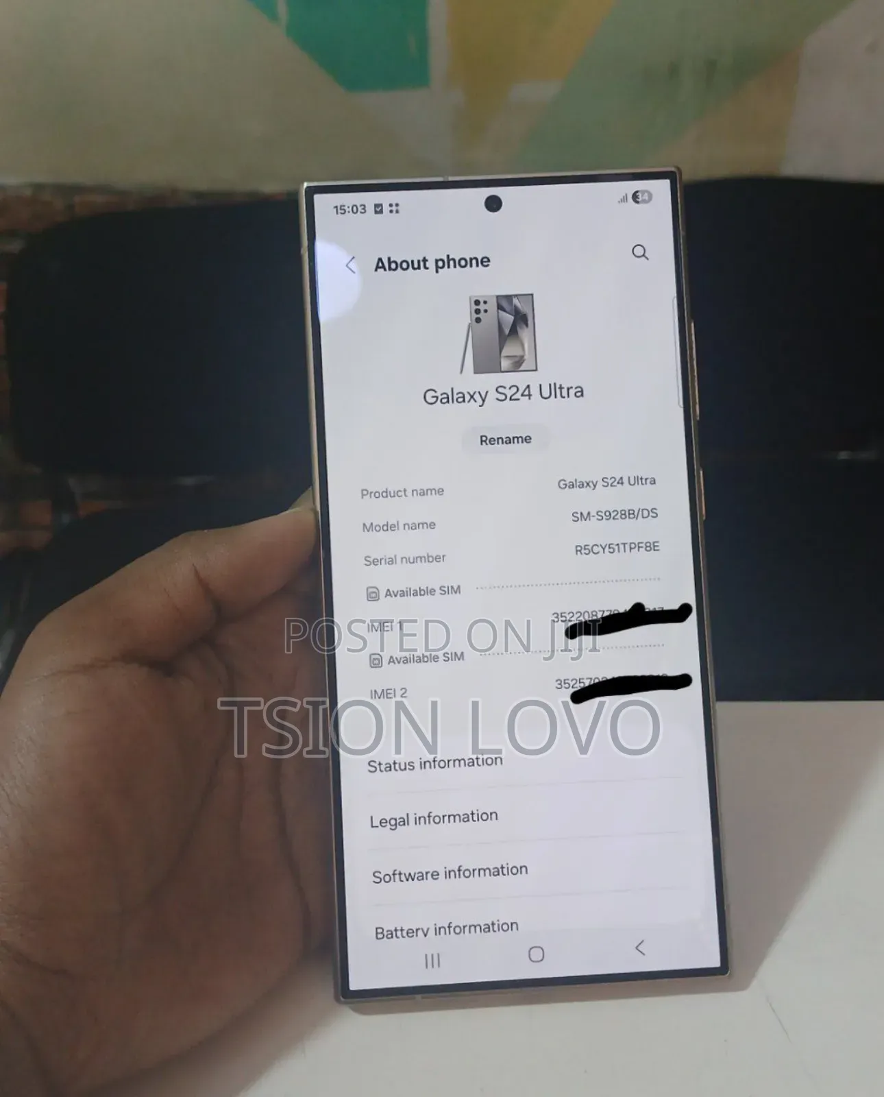 New Samsung Galaxy S24 Ultra 256 GB Silver