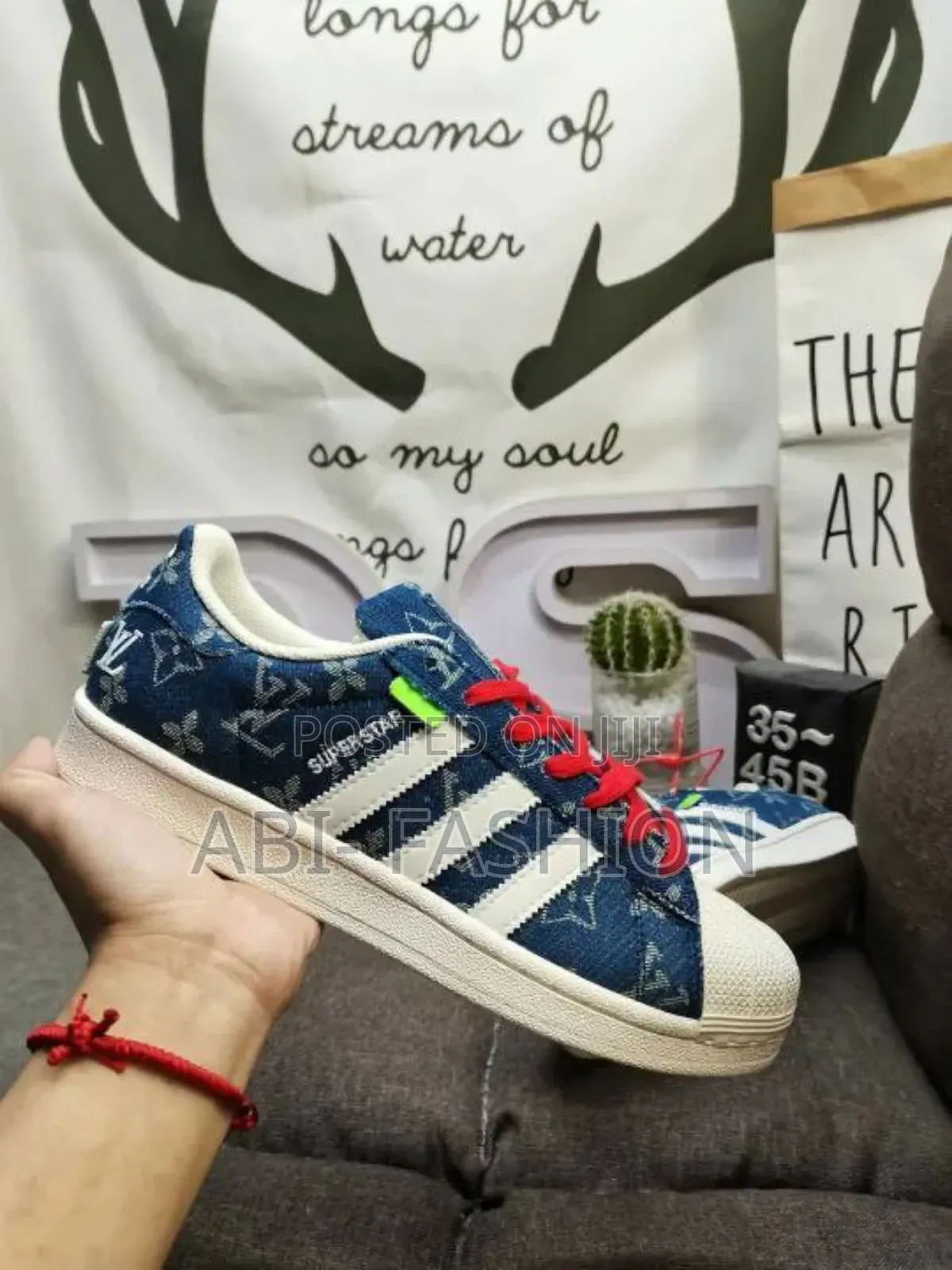 Adidas Superstar Men's Shoes Blue