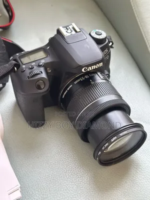 Canon Eos 70d DSLR With Ef-S 18-55mm Lens