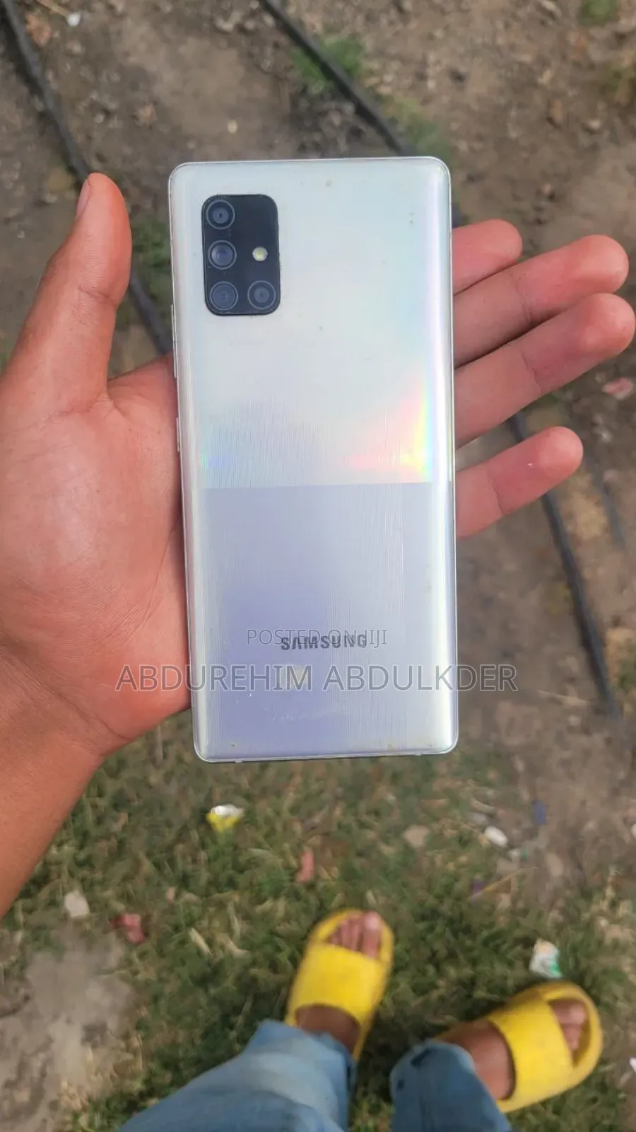 New Samsung Galaxy A71 5G 128 GB White