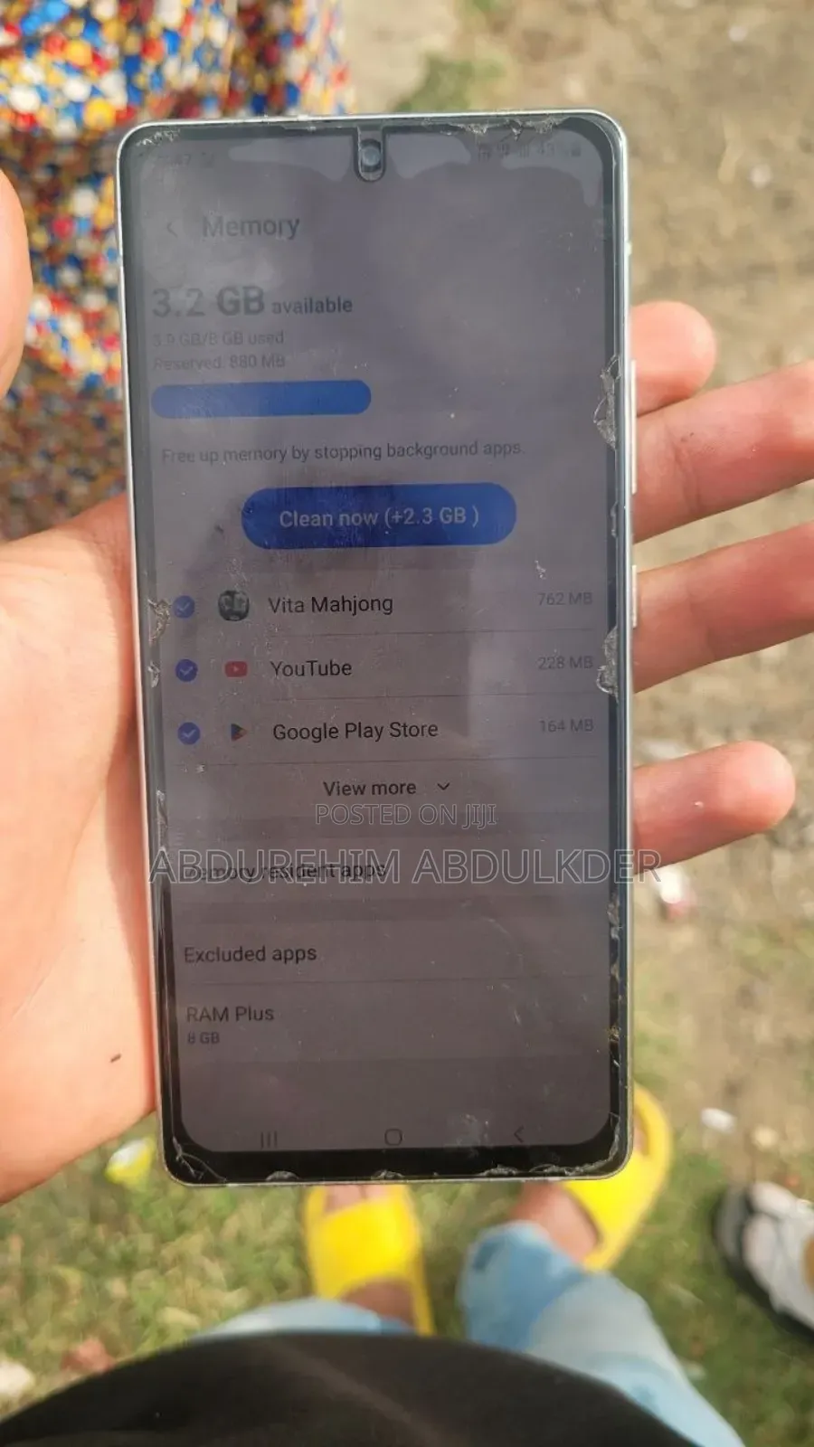 New Samsung Galaxy A71 5G 128 GB White