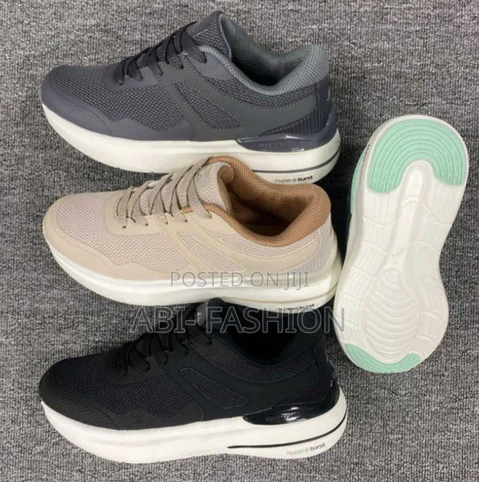 Max Cushion Logo Mesh Ultralight Running Shoes