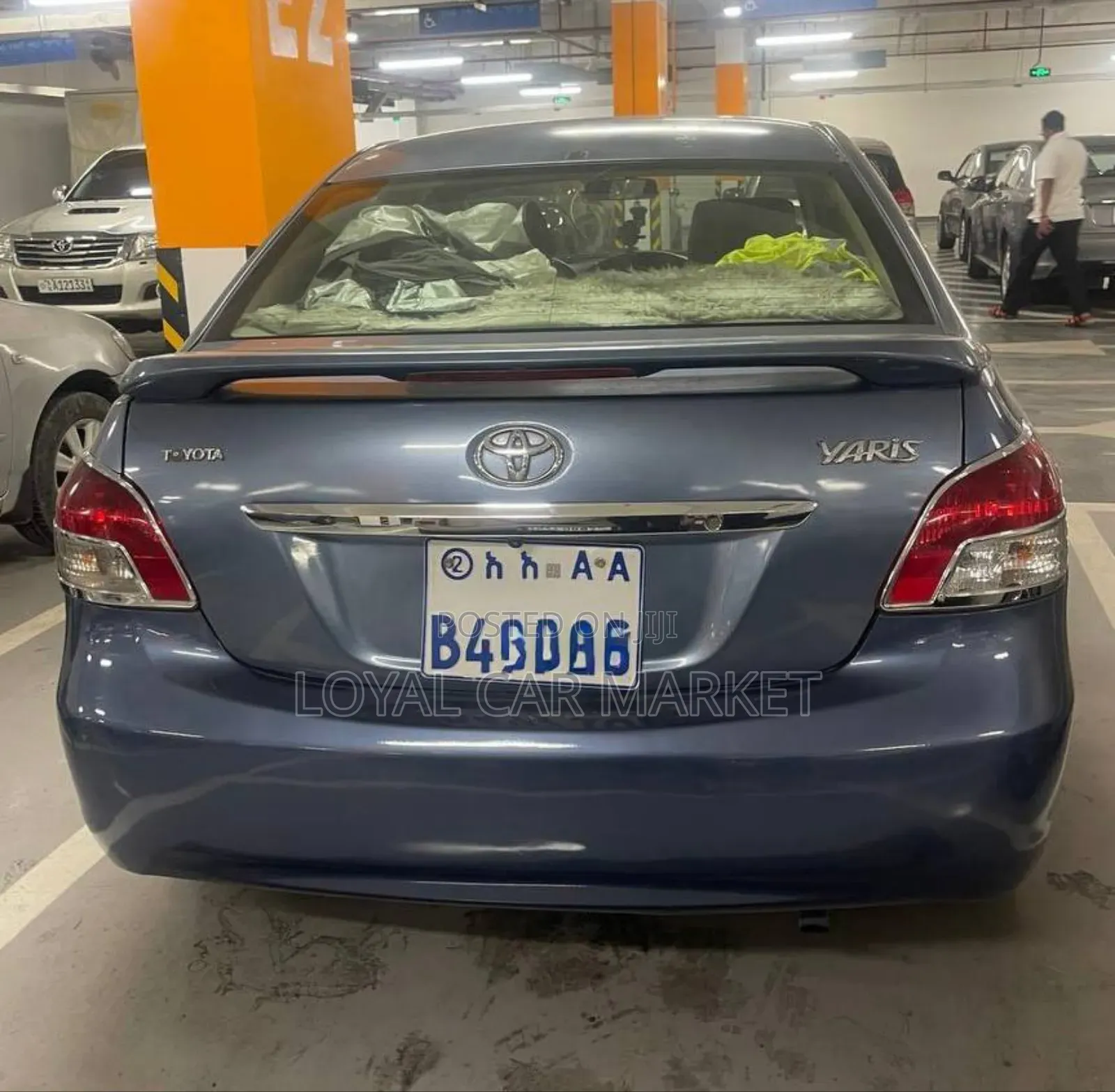 Toyota Yaris 2010 Blue