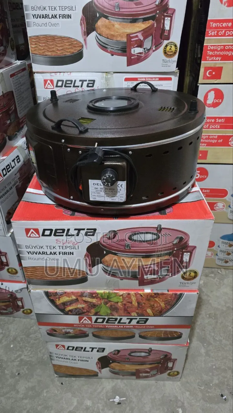 ተወዳጁ የቱርክ የዳቦ ኦቭን Delta Round Oven