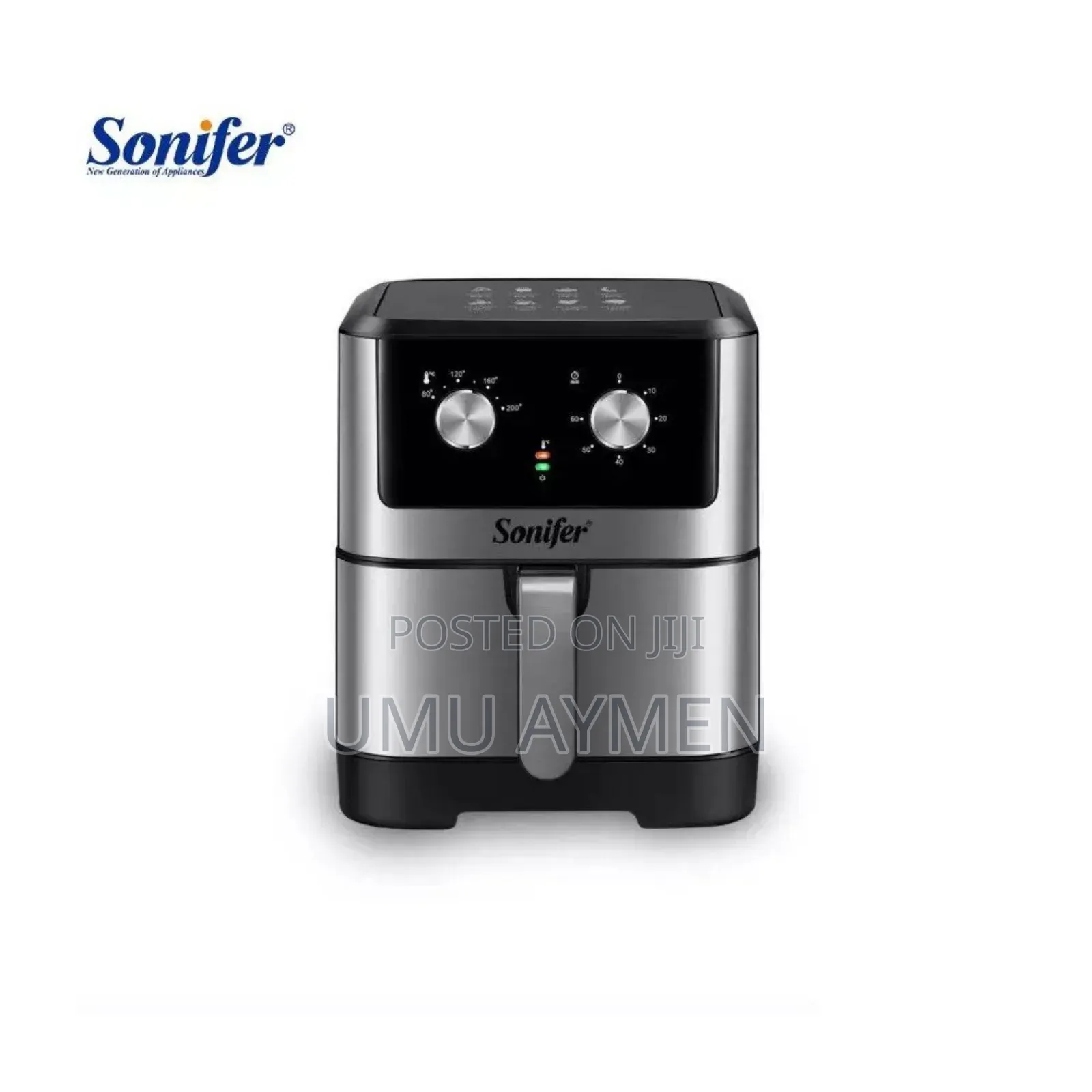 Sonifer Air Fryer(ሶኒፈር ያለዘይት መጥበሻ ) 6 ሊትር