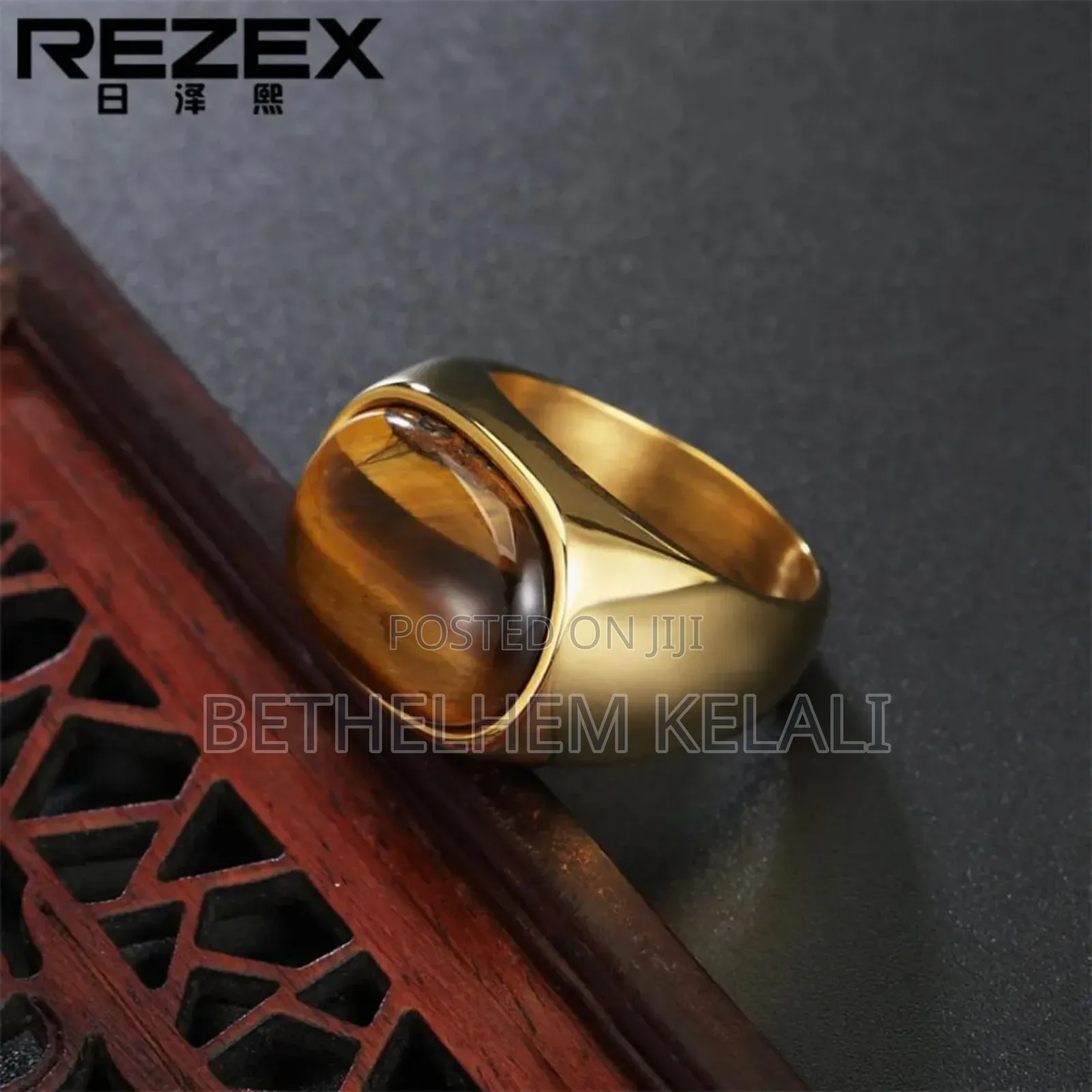 Autenticated 3d Rings for Mens