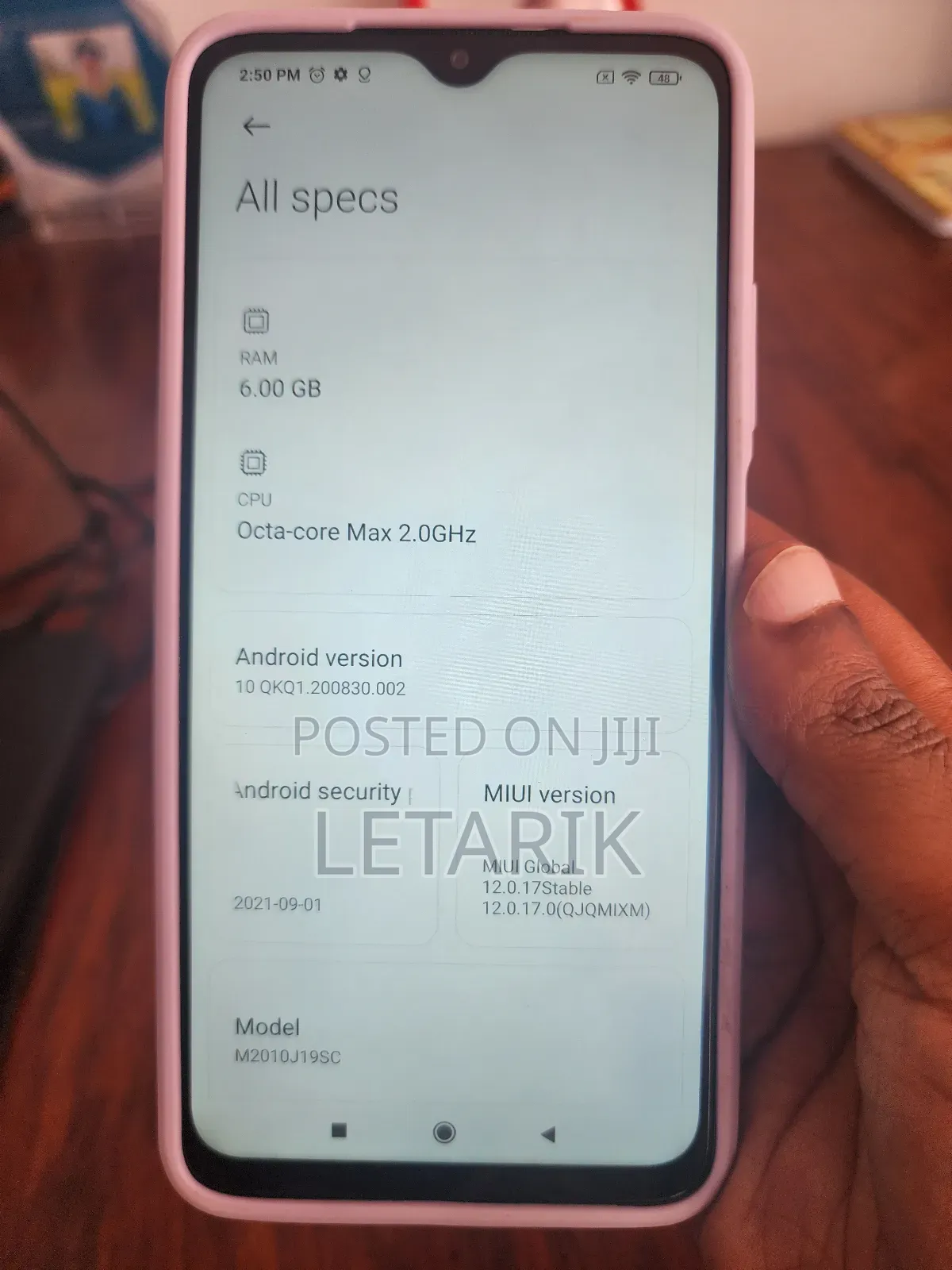 Xiaomi Redmi Note 9 4G 128 GB Black