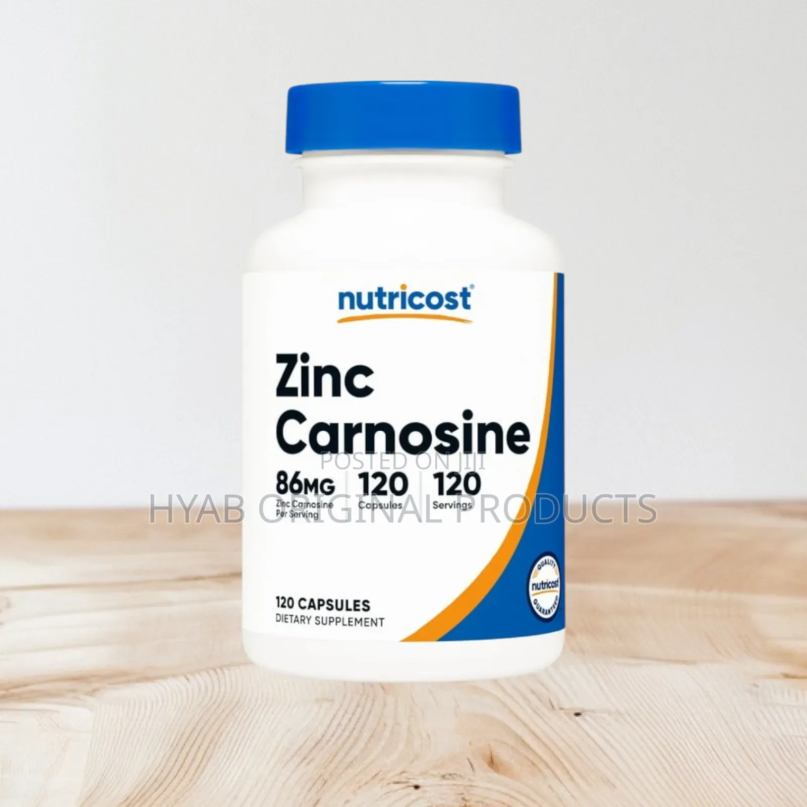 Nutricost Zinc Carnosine 86mg, 120 Capsules