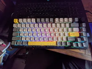 Ajazz Ak820 Max Plus Mechanical Keyboard, Rgb, Tri Mod 8000mah Battery