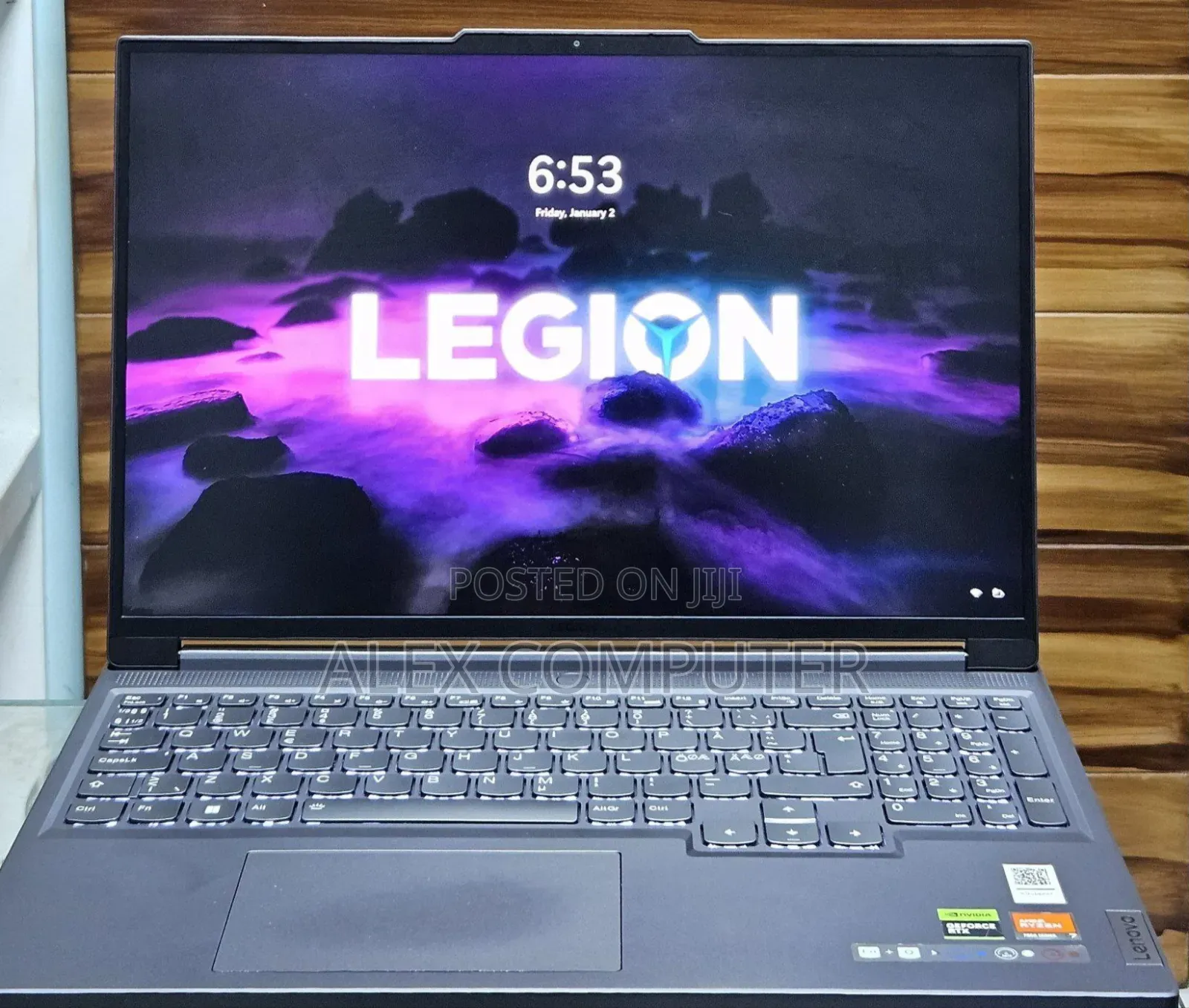 New Laptop Lenovo Legion 5 16GB AMD Ryzen 7 SSD 512GB