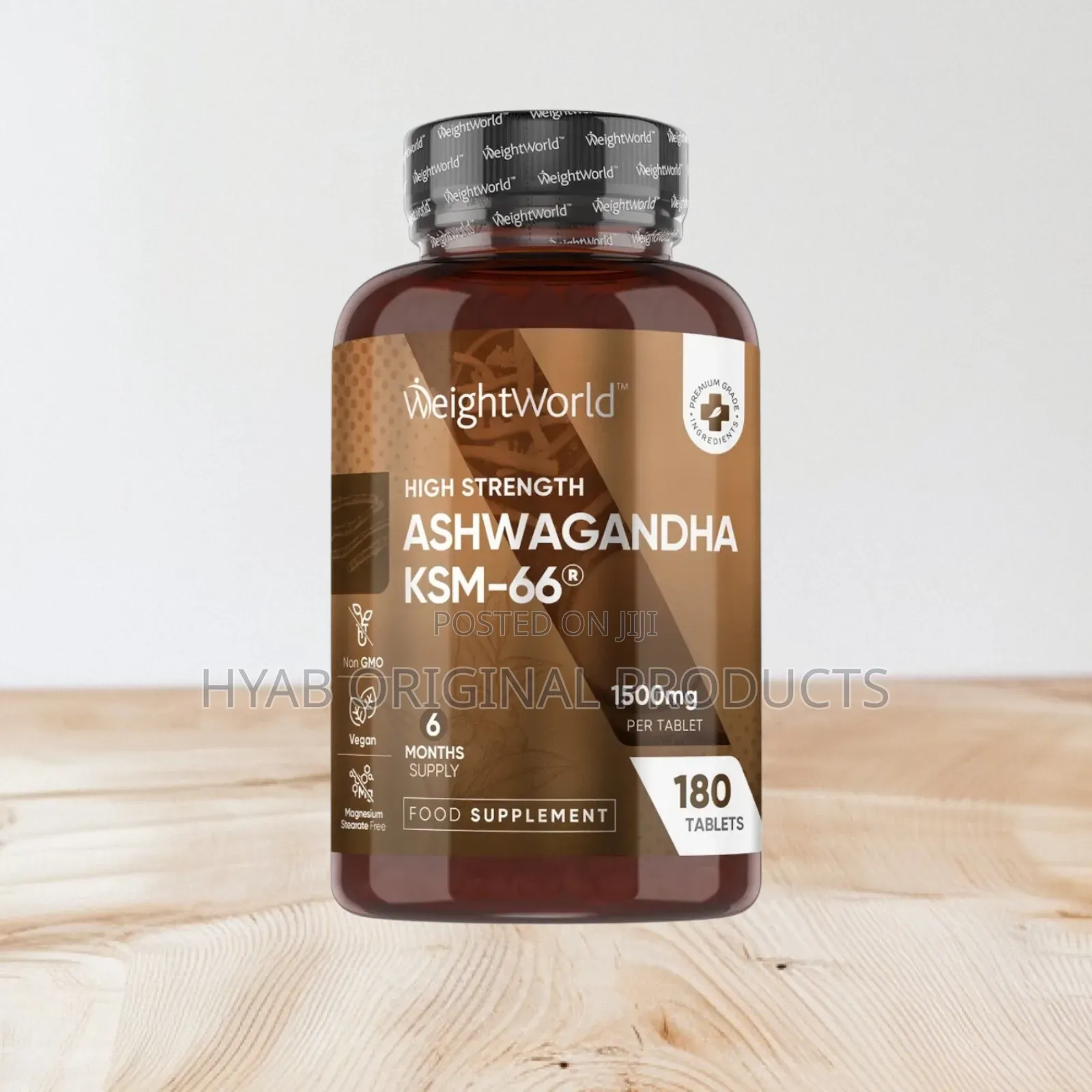KSM -66 Ashwagandha , 180 Tablets( 6 Month Suply)