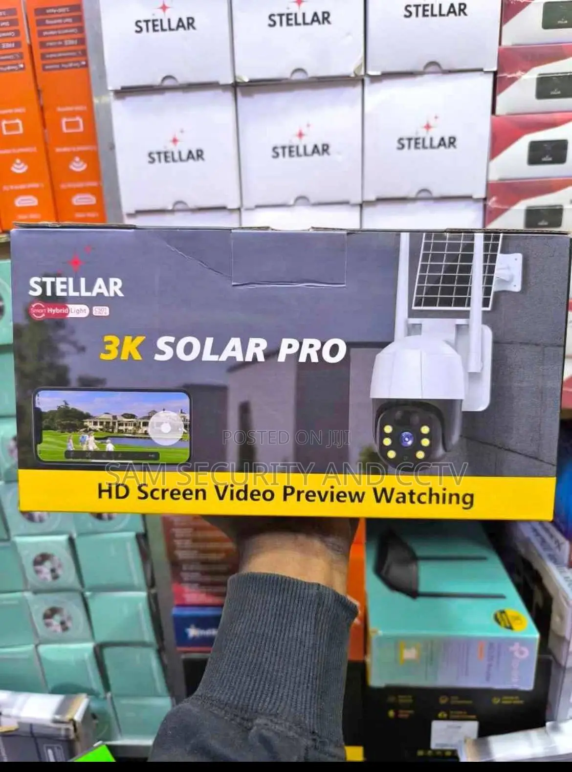 Stellar Solar + Battery Security Camera