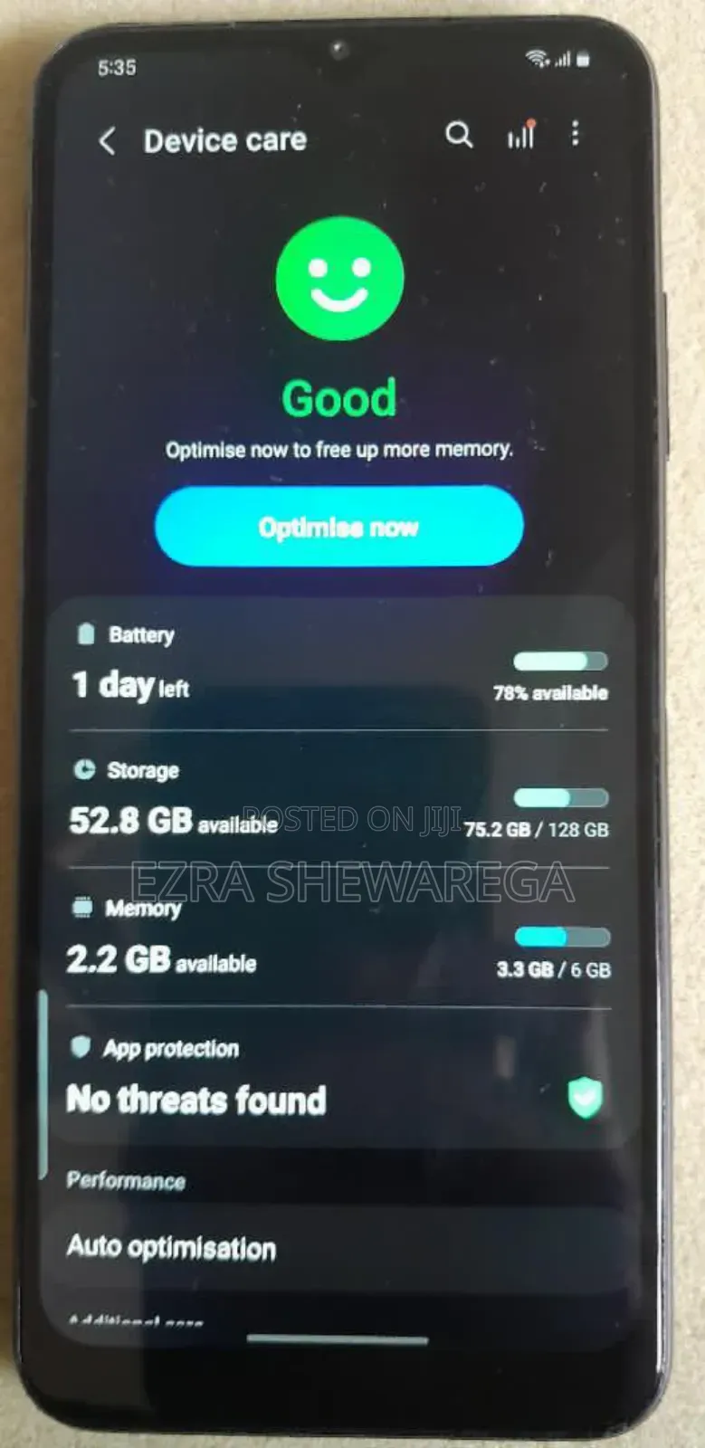 Samsung Galaxy A22 5G 128 GB Black