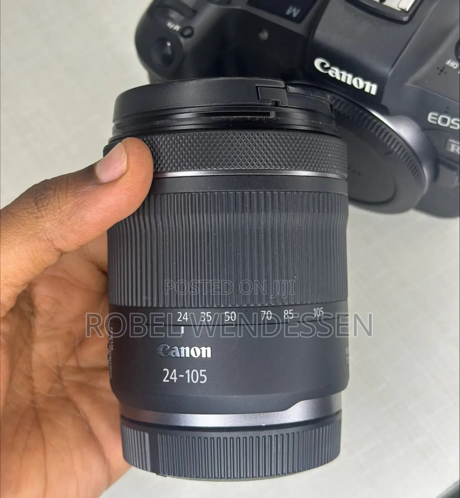 Canon Eos R Camera 24-105mm Silver Lens