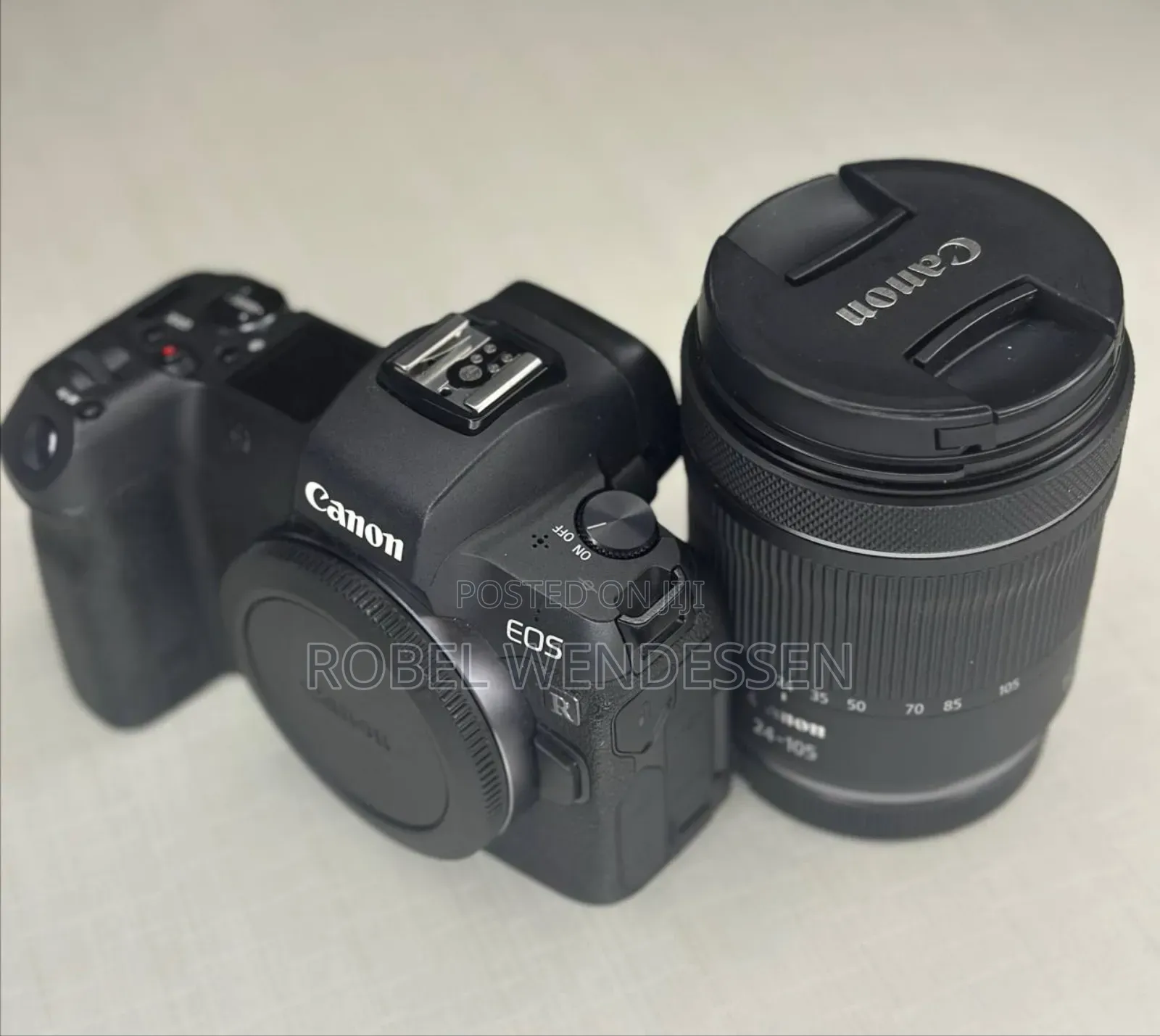 Canon Eos R Camera 24-105mm Silver Lens