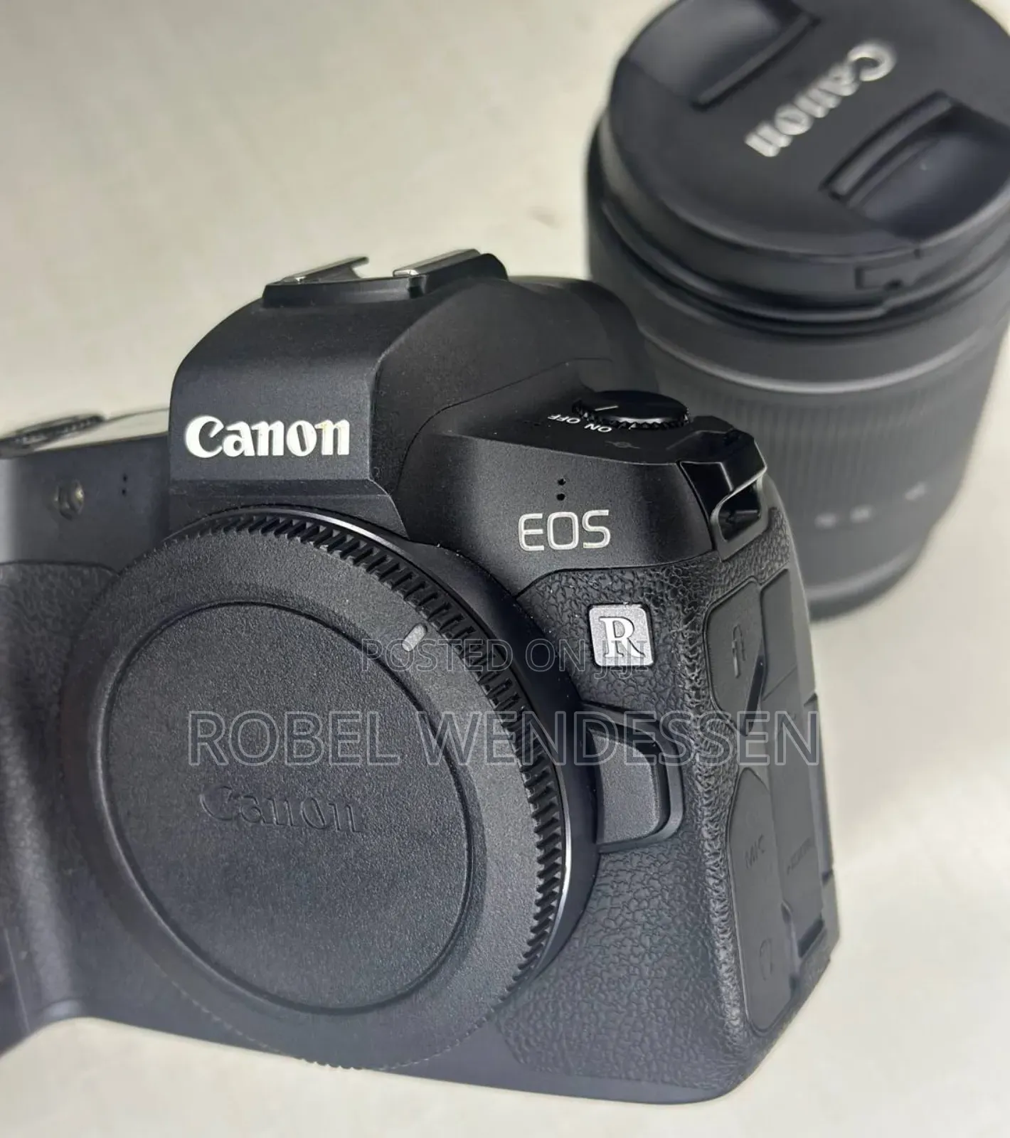 Canon Eos R Camera 24-105mm Silver Lens