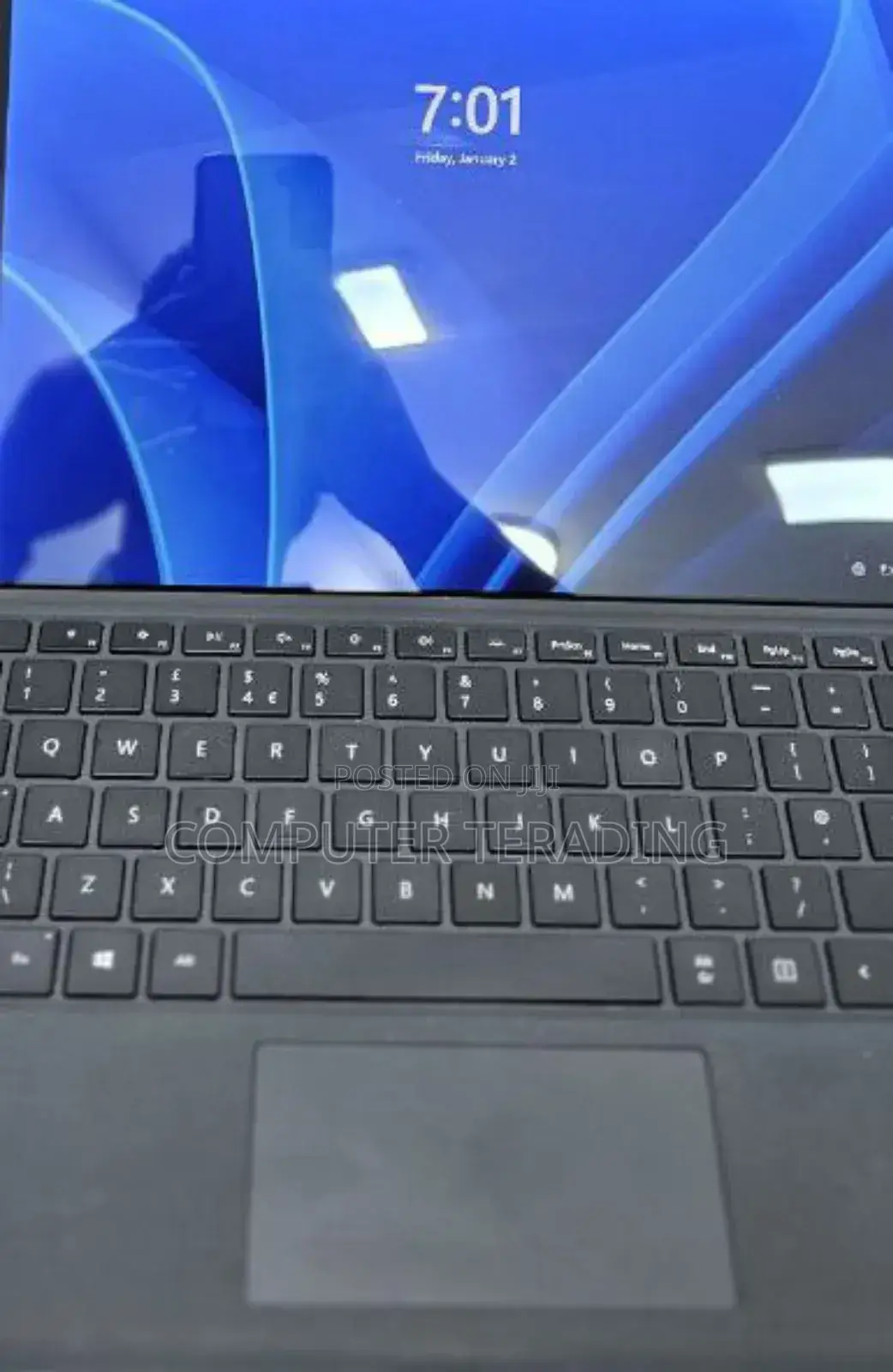 New Laptop Microsoft Surface Pro 7 16GB Intel Core I7 SSD 256GB