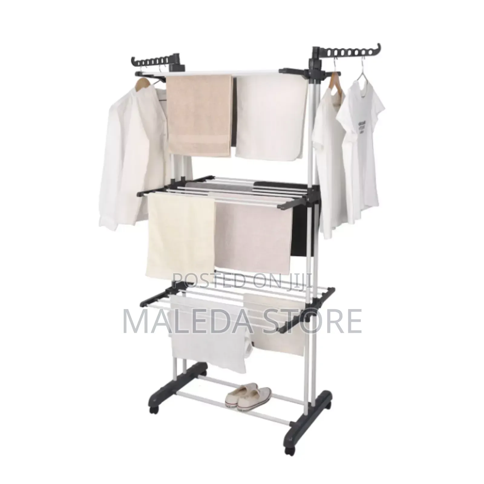 Three Layers Of Clothes Hanger