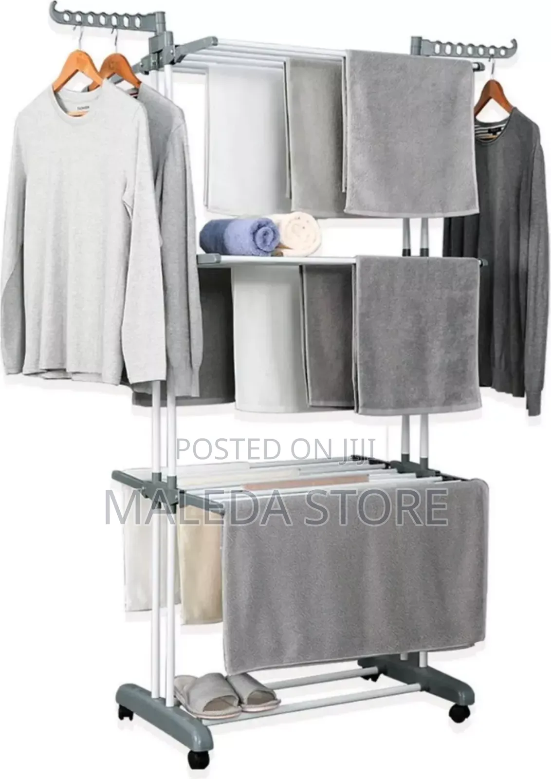 Three Layers Of Clothes Hanger