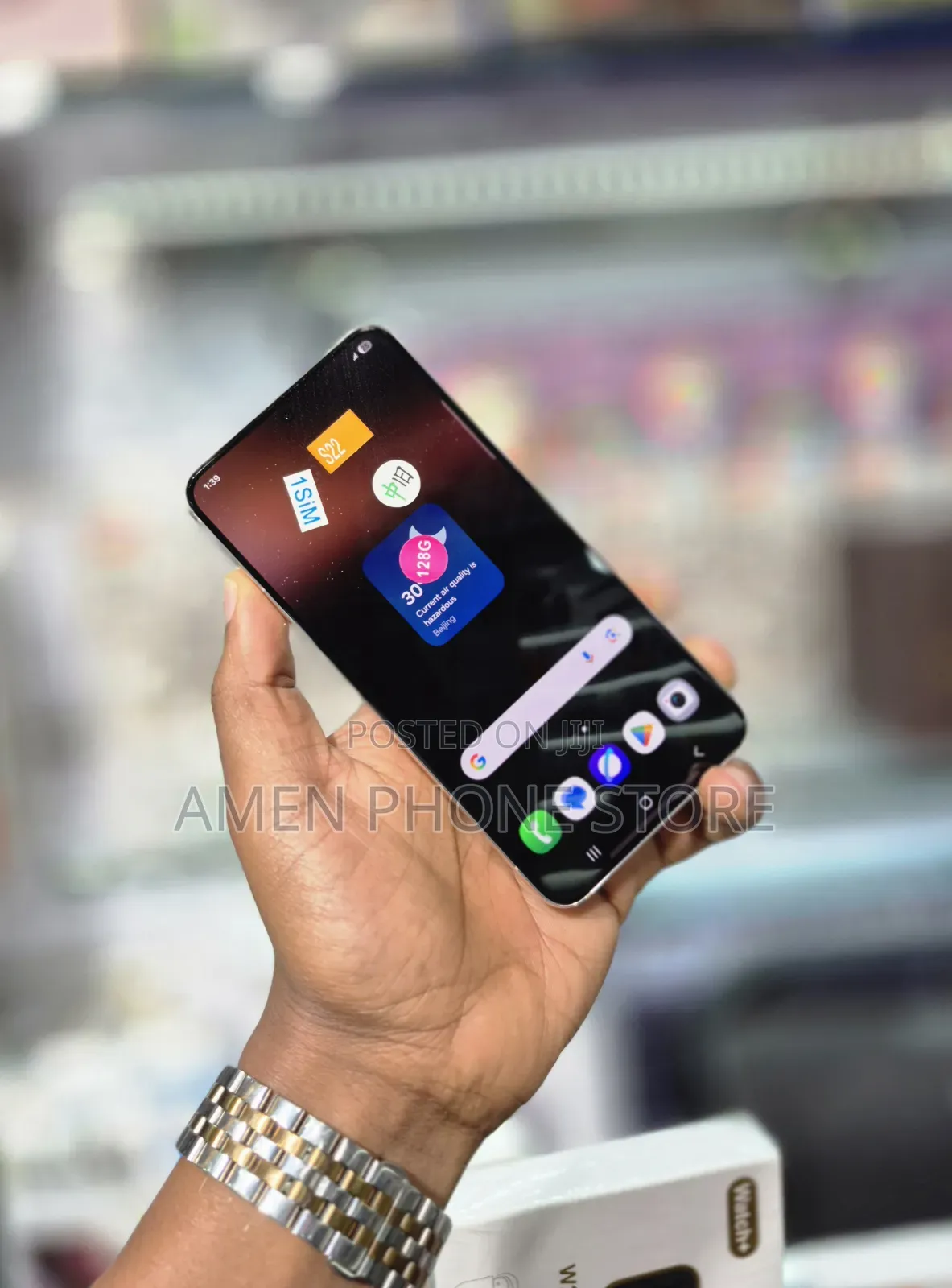 New Samsung Galaxy S22 5G 128 GB Pink