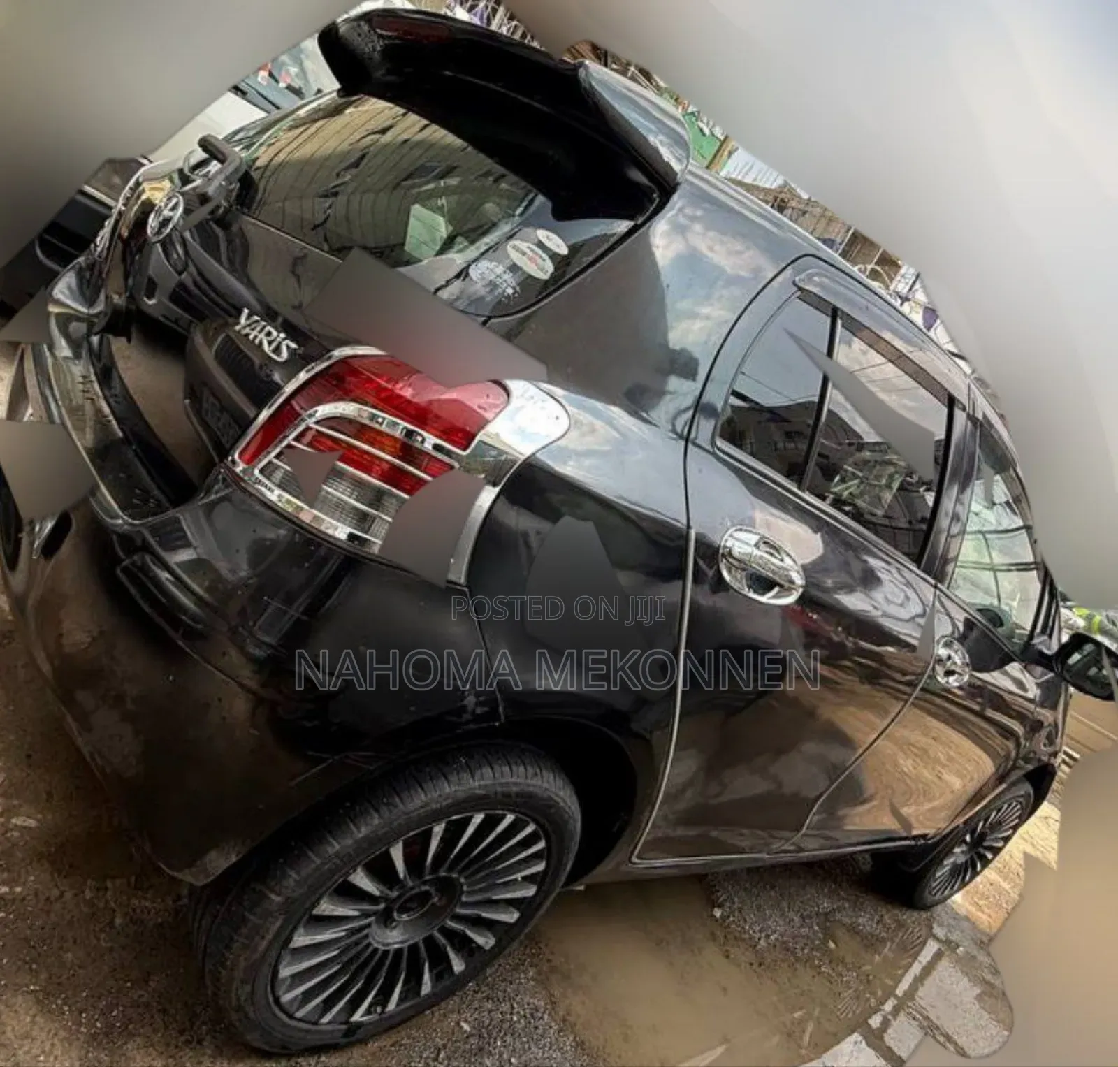 Toyota Yaris 2008 Black