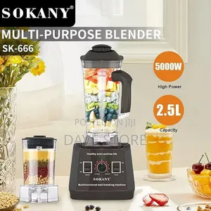 2-in-1 Function Sokany Smoothie Blender