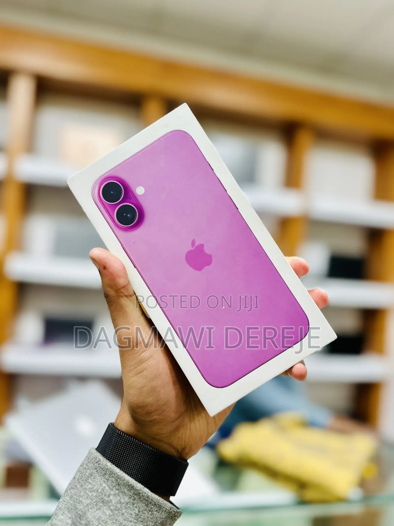 New Apple iPhone 16 Plus 128 GB Pink