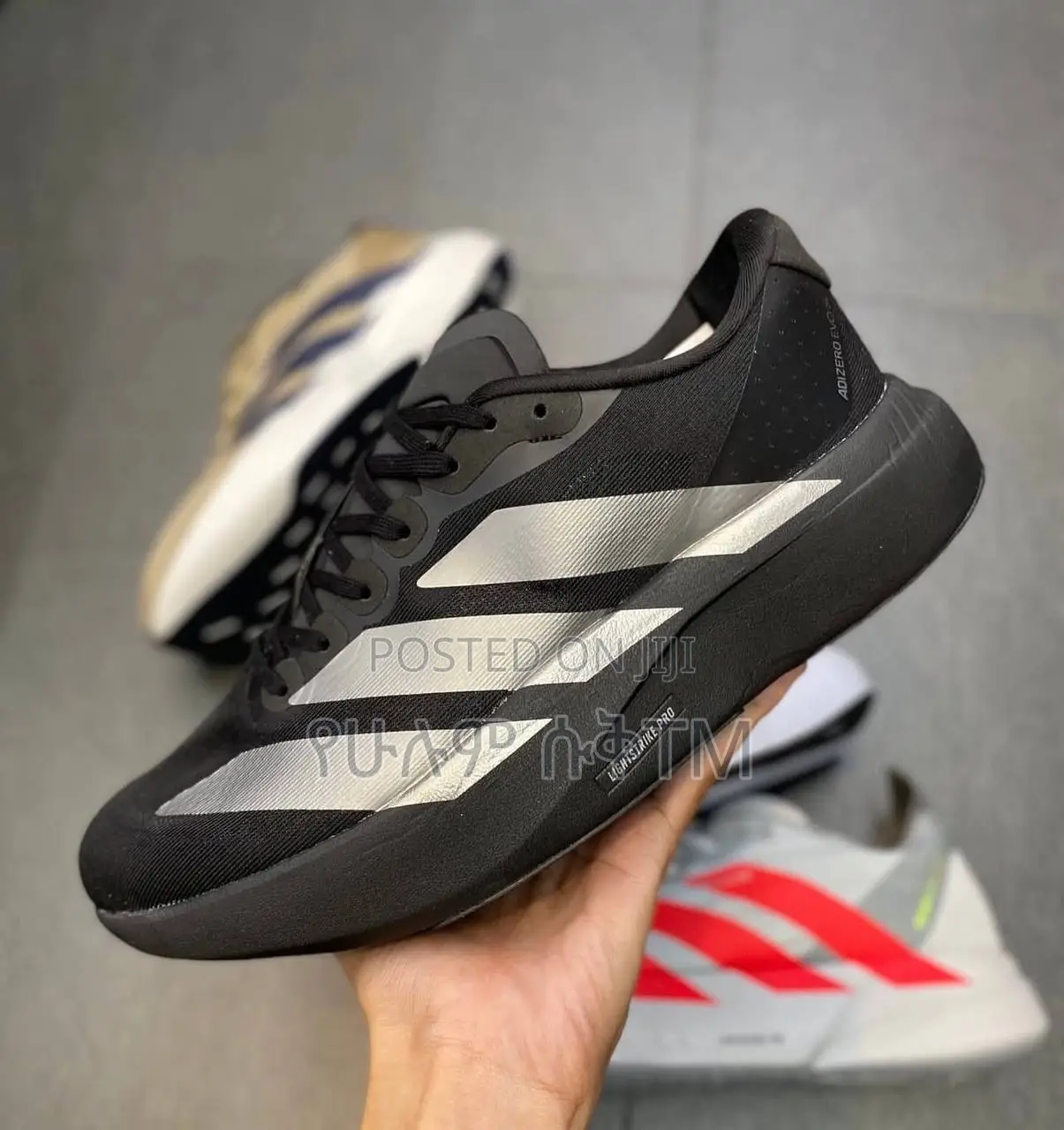 Adidas Adizero Evo Sl ‘Lucid Black’ Men’S Shoes