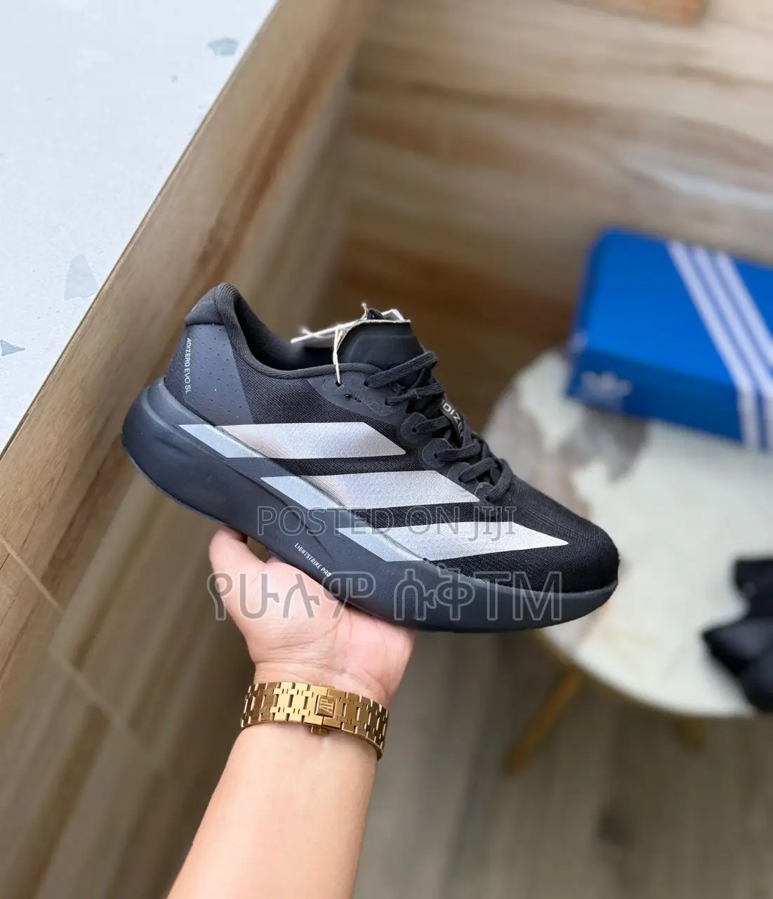 Adidas Adizero Evo Sl ‘Lucid Black’ Men’S Shoes