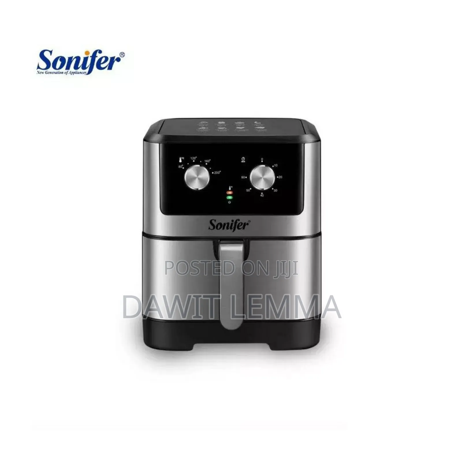 Sonifer Air Fryer(ሶኒፈር ያለዘይት መጥበሻ ) 6 ሊትር