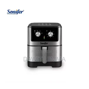 Sonifer Air Fryer(ሶኒፈር ያለዘይት መጥበሻ ) 6 ሊትር